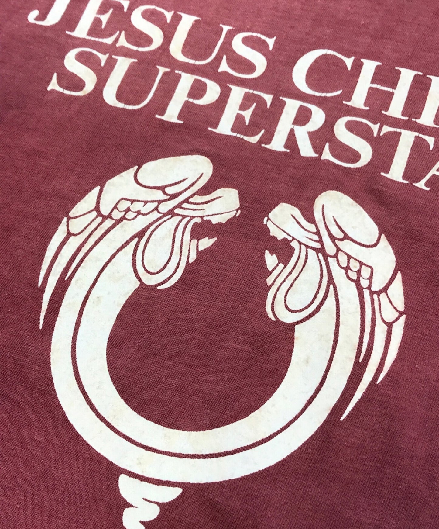 빈티지 쇼코 사운드 티셔츠 70의 예수 그리스도 슈퍼 스타