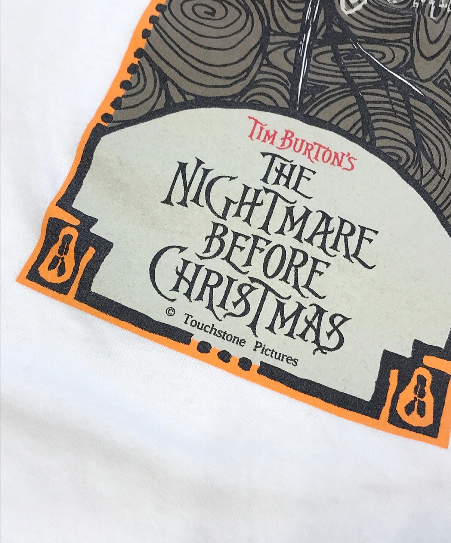 [Pre-owned] the nigthmare before christmas Movie T-shirts
