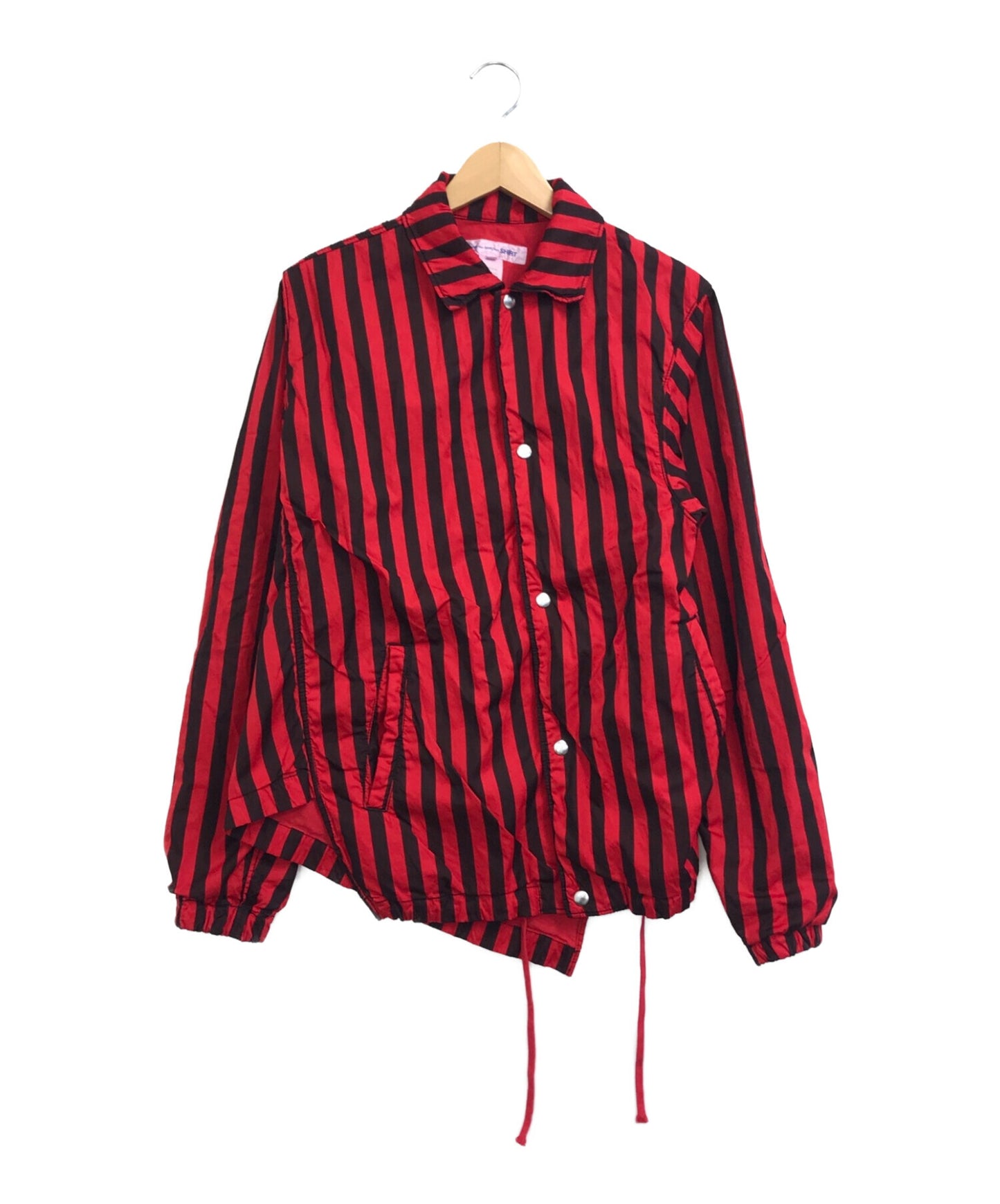 COMME DES GARCONS衬衫扭转式教练夹克FI-J001