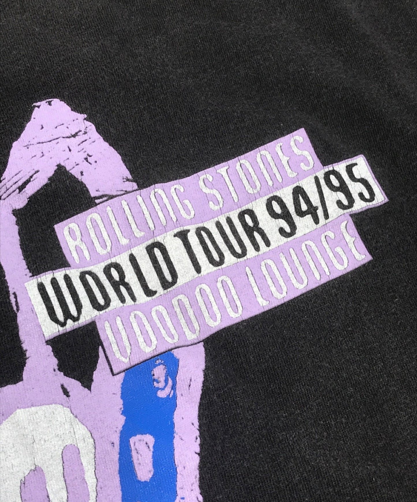 滚石乐队滚动世界巡回赛94/95乐队T恤