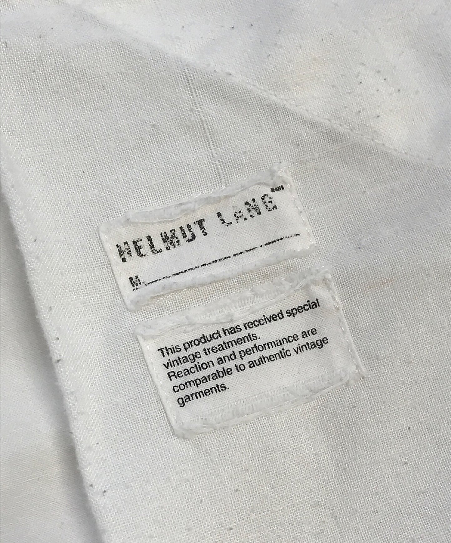 Helmut Lang 99SS 아카이브 하프 바지 HL 1522 105