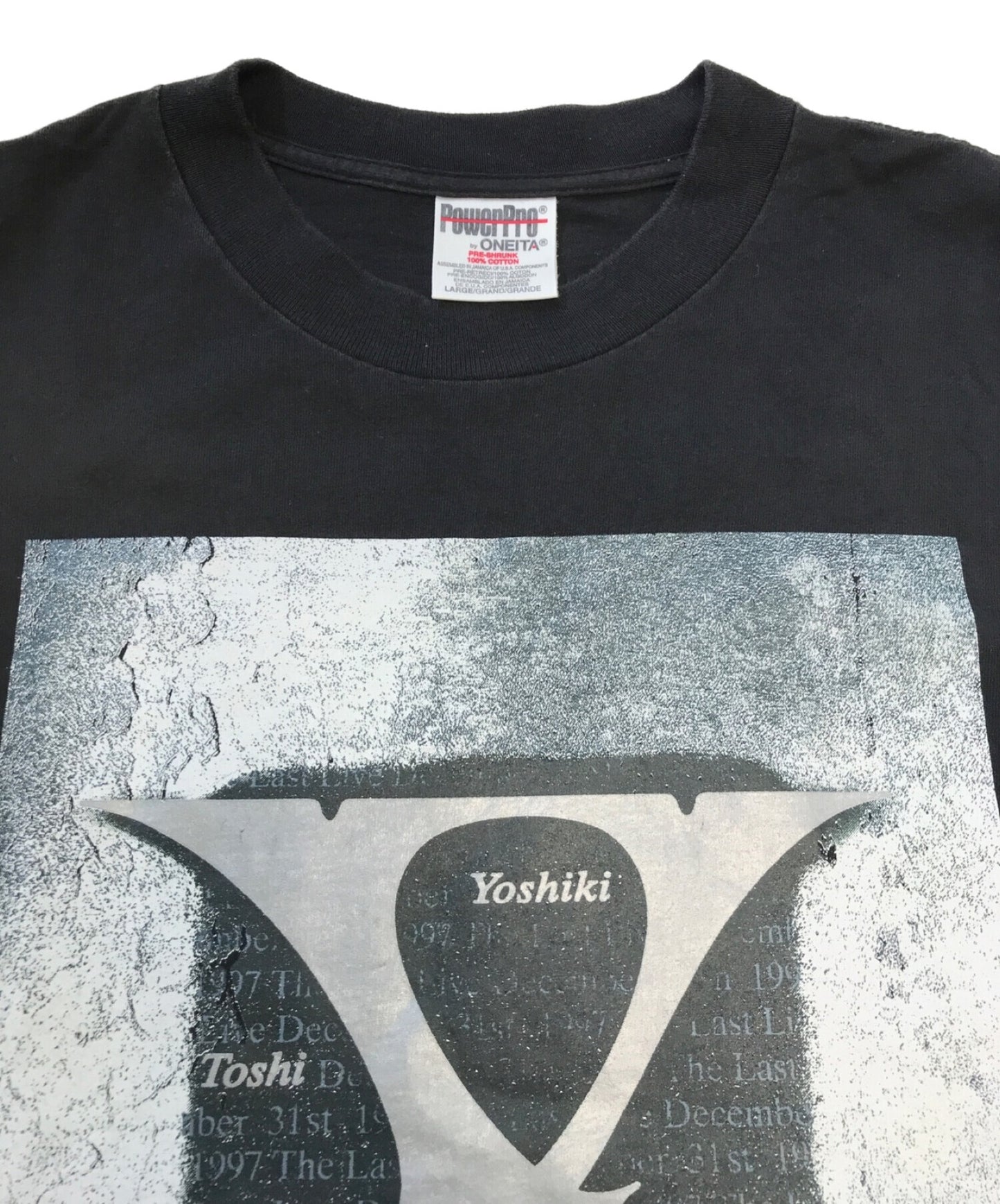X Japan 97의 밴드 티셔츠