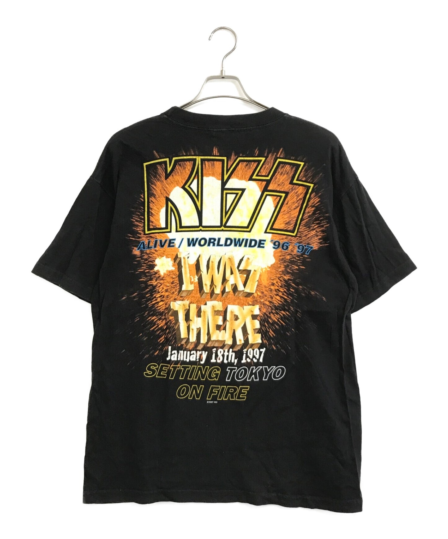 [Pre-owned] THE KISS Band T-shirt