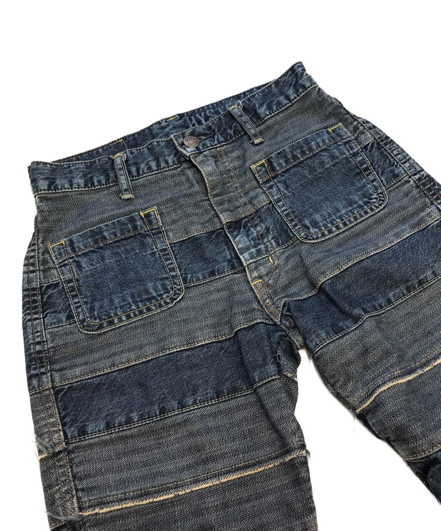 Hysteric Glamour Scratch Flare Denim Pants 01193AP02 | Archive Factory