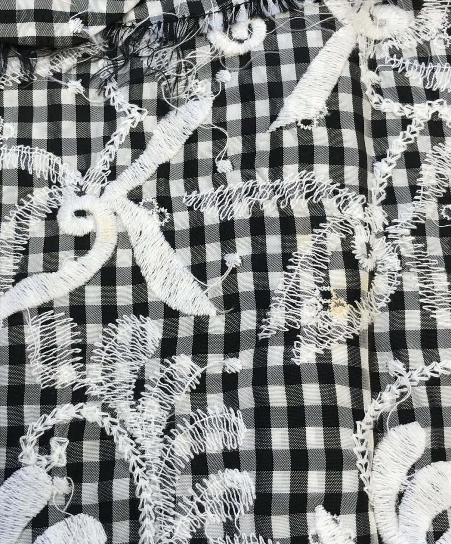 Comme des Garcons Comme des Garcons 자수 Gingham 3 피스 세트