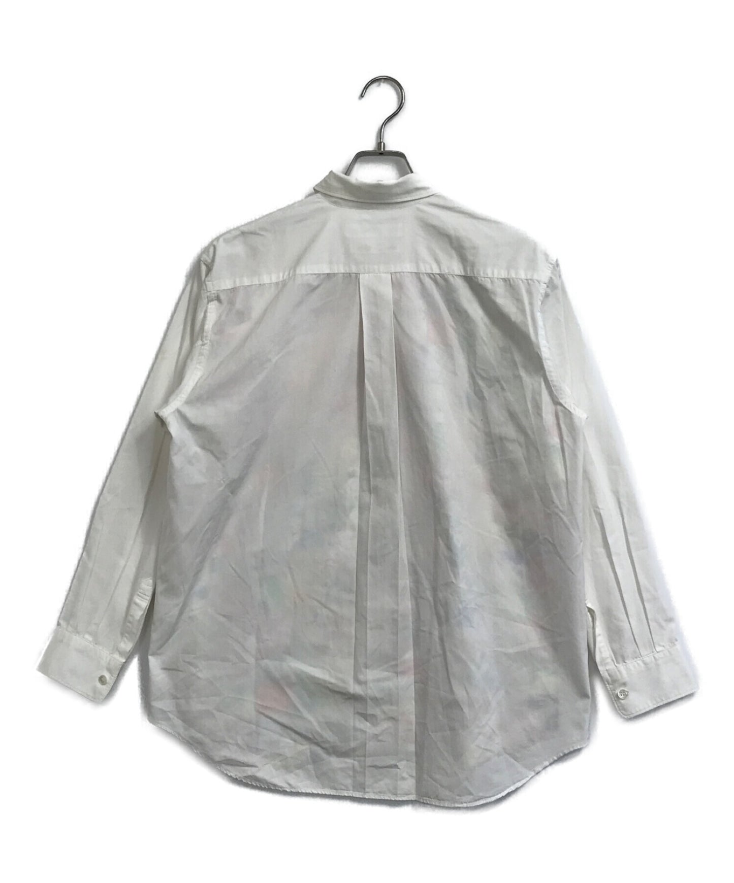 Comme des Garcons 셔츠 만화 패치 워크 이송 셔츠