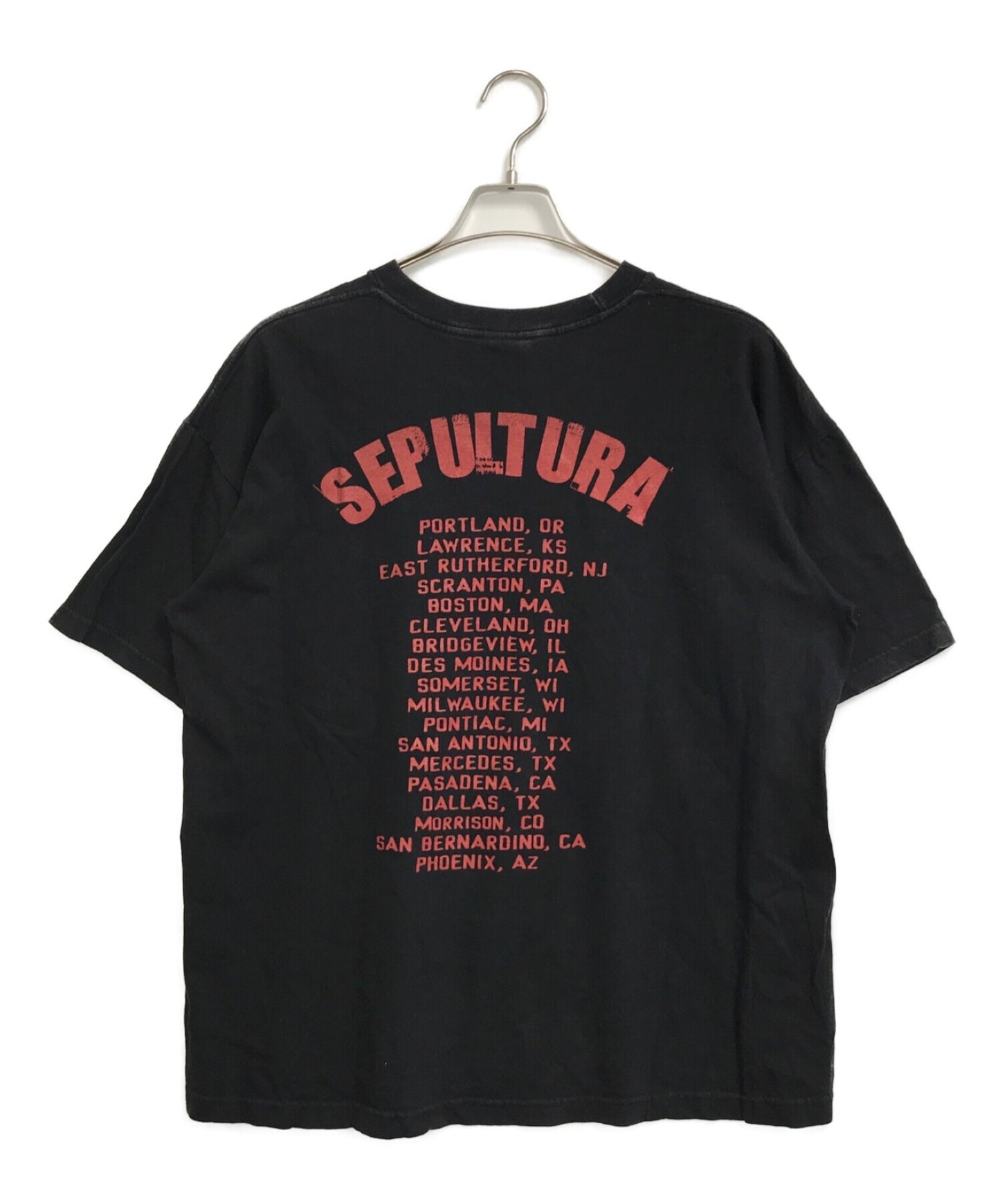 Sepultura 밴드 티셔츠
