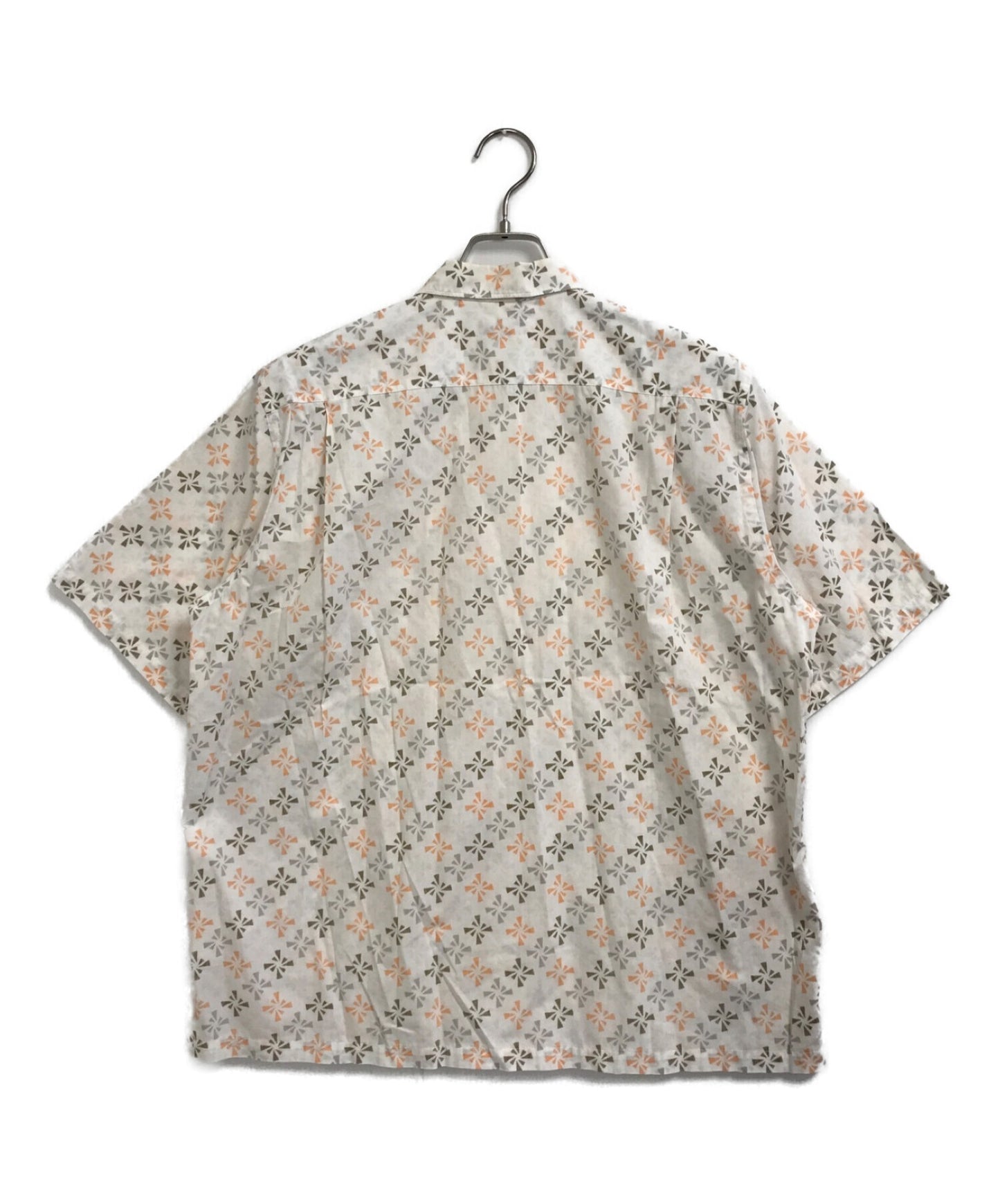 [Pre-owned] COMME des GARCONS HOMME Patterned short-sleeved shirt HF-B065