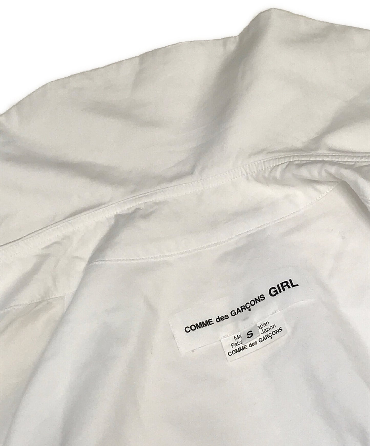 [Pre-owned] COMME des GARCONS GIRL Wide collar balloon sleeve shirt NG-B003