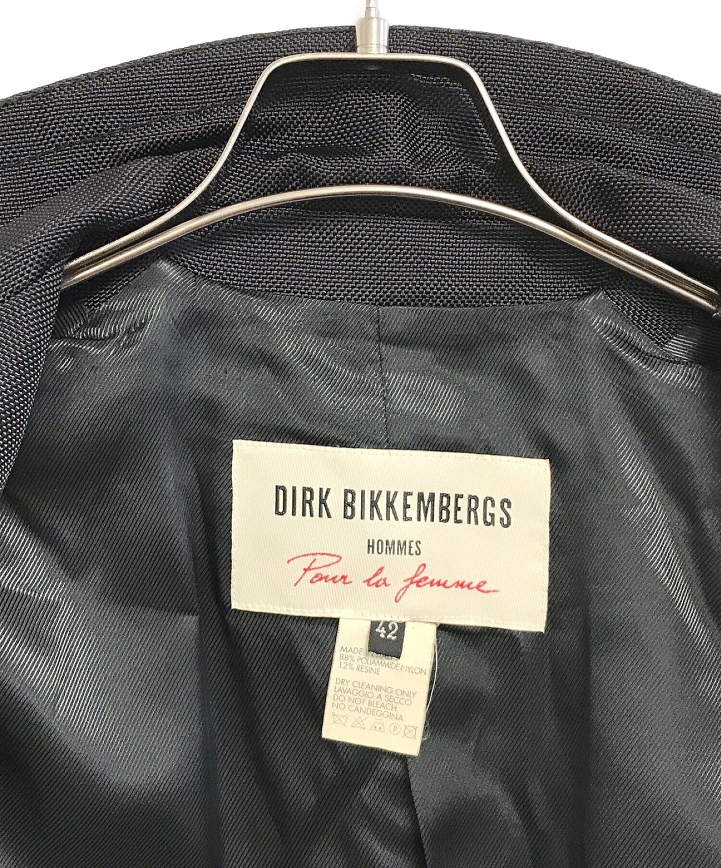 Dirk Bikkembergs hommes [เก่า] แจ็คเก็ตคู่