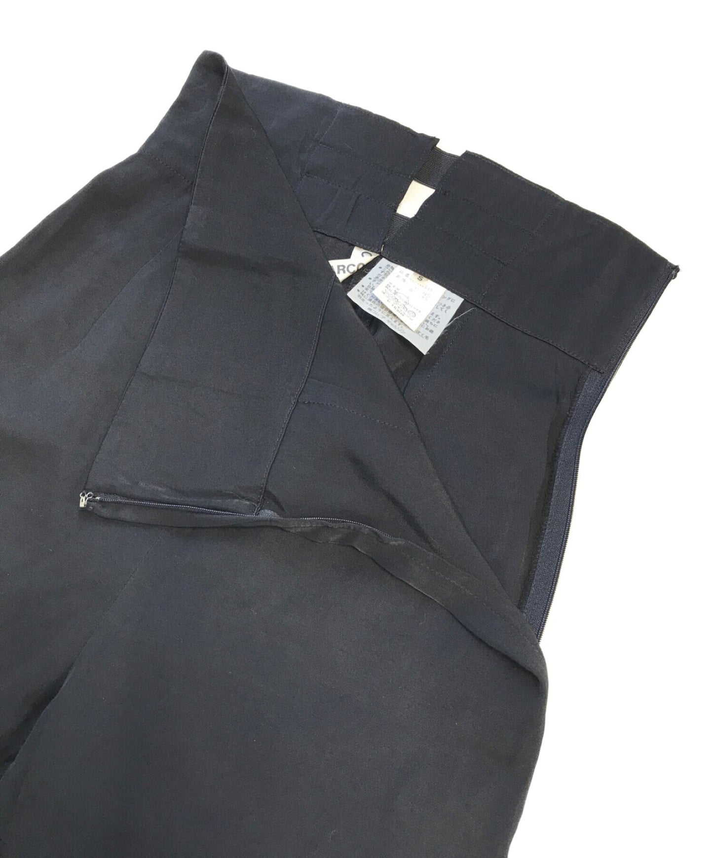 [Pre-owned] COMME des GARCONS 80's hem belt design pants GP-11014S