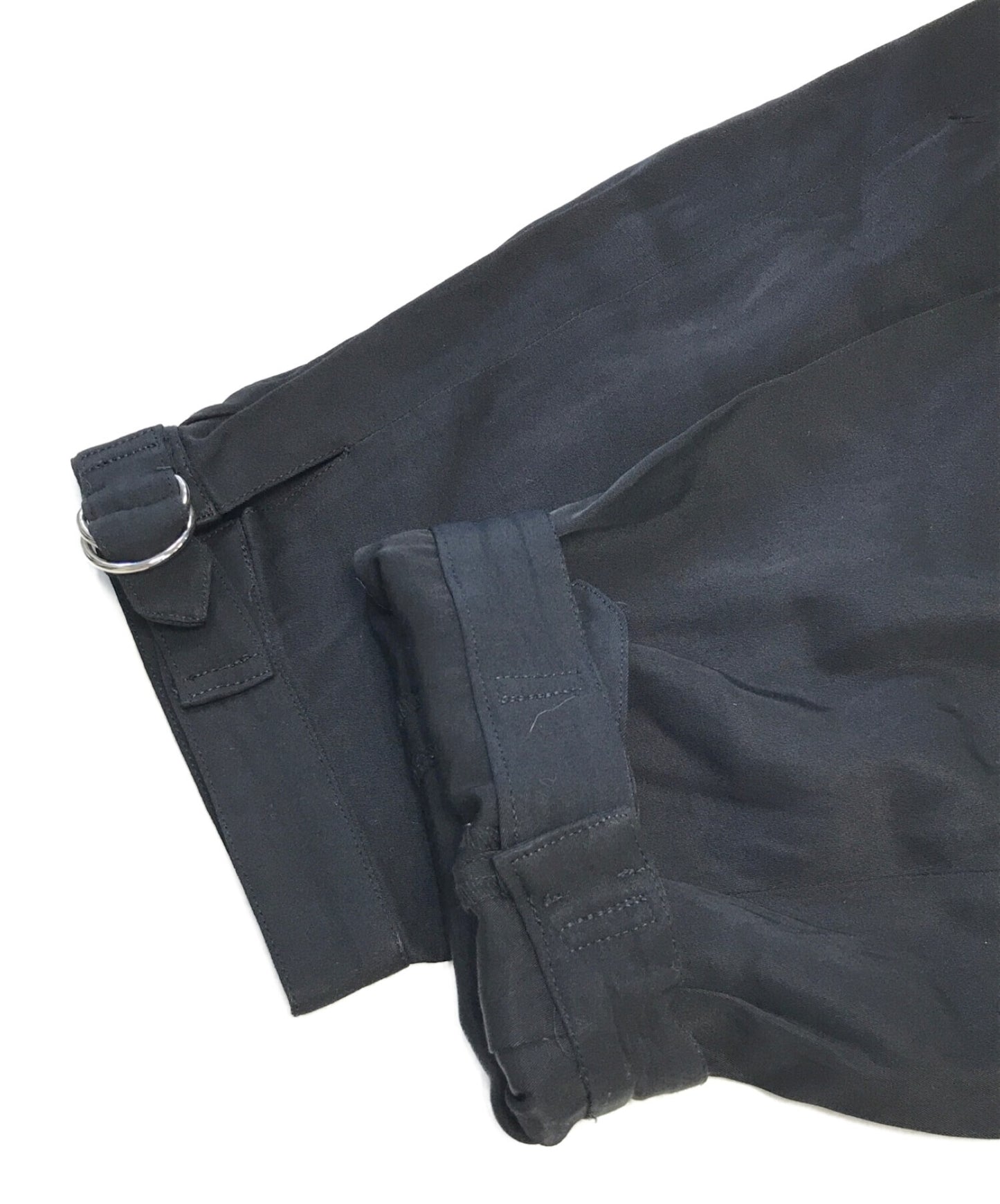 [Pre-owned] COMME des GARCONS 80's hem belt design pants GP-11014S