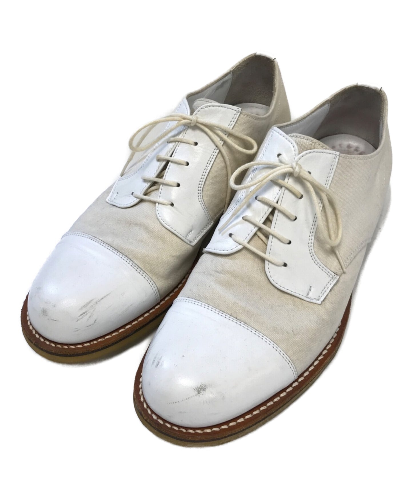 [Pre-owned] YOHJI YAMAMOTO straight-tip shoes HQ-E10-700-1/4