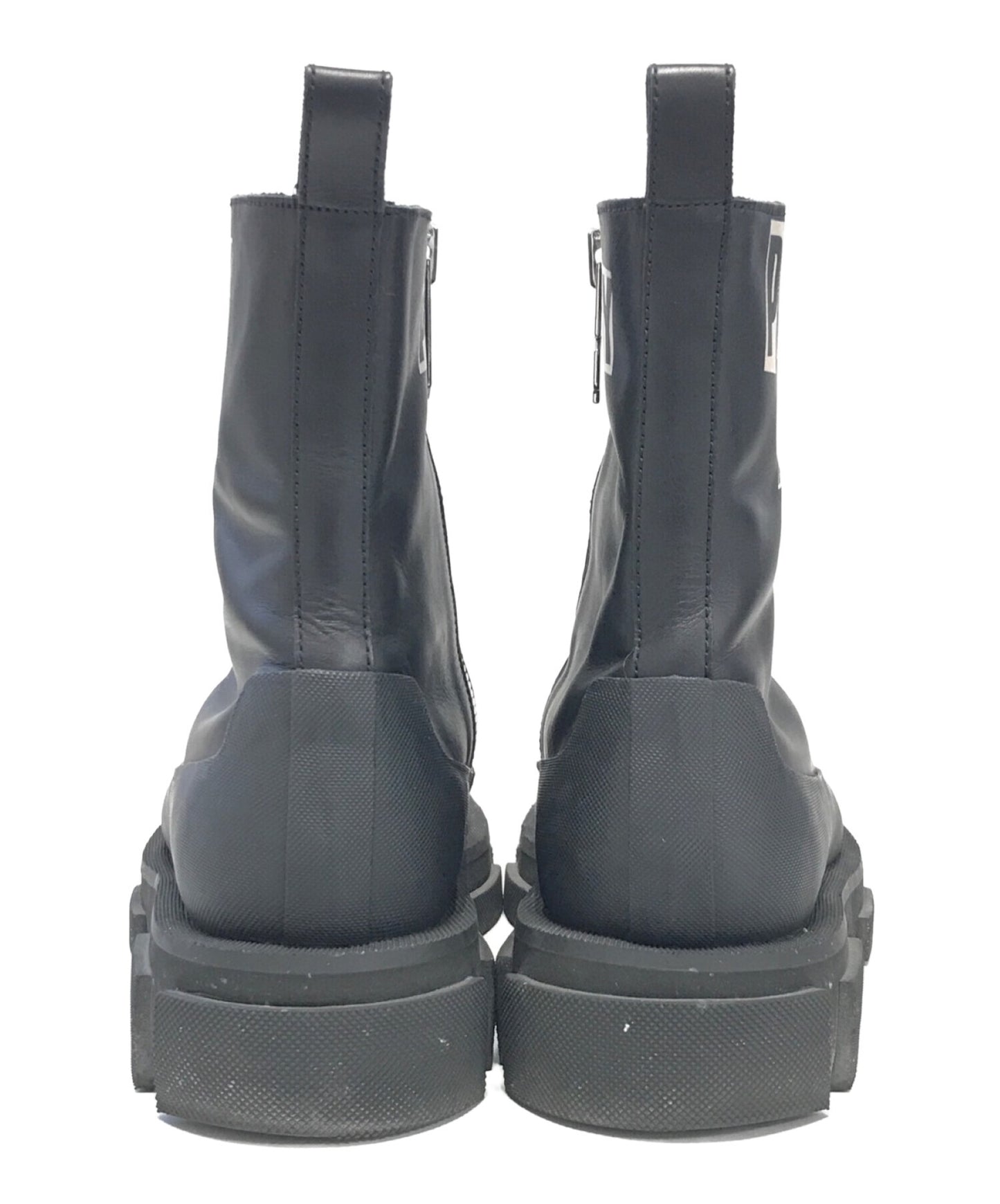 [Pre-owned] both Side Zip Rubber Boots