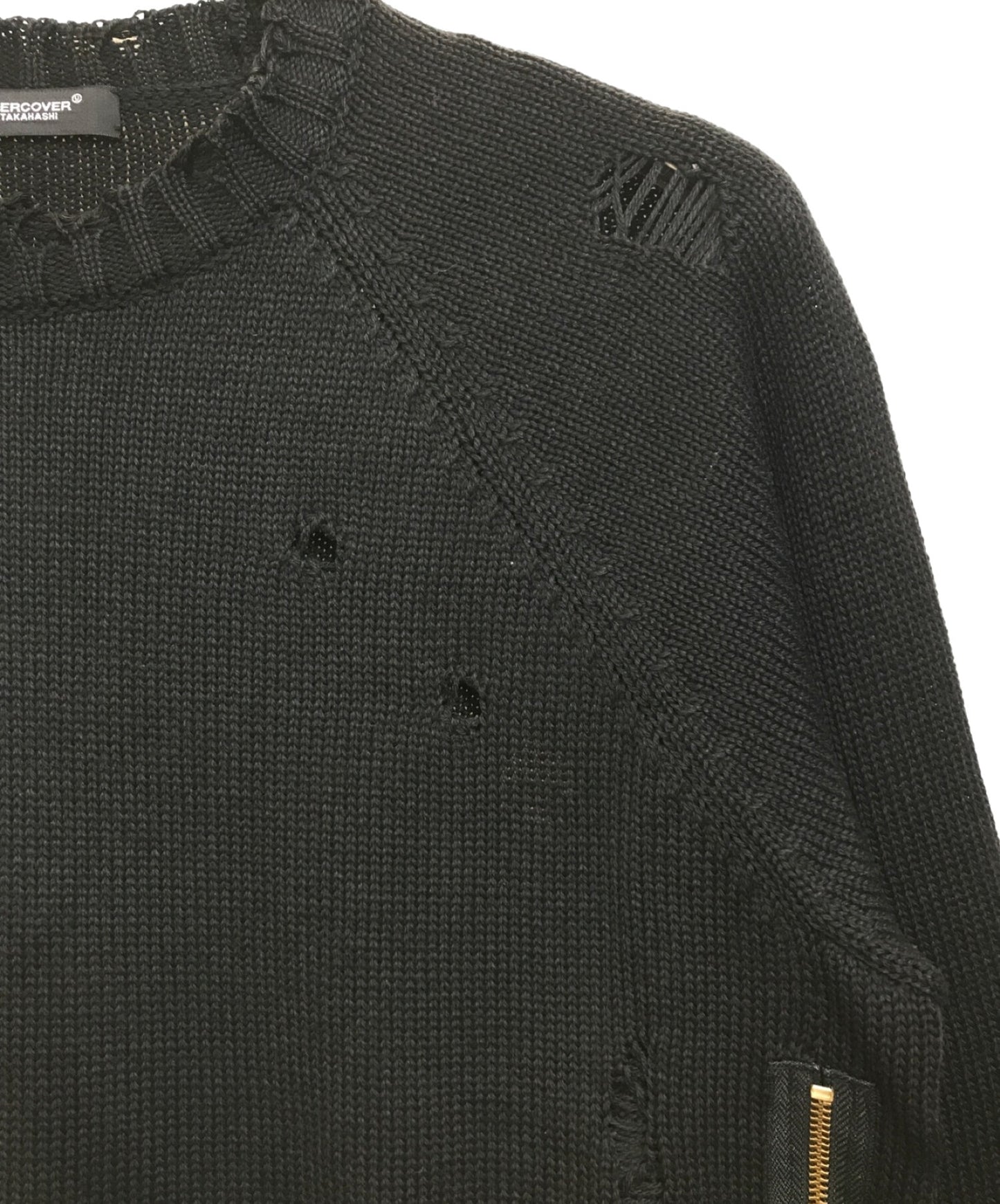 [Pre-owned] UNDERCOVER Damaged Knit UC1A4905