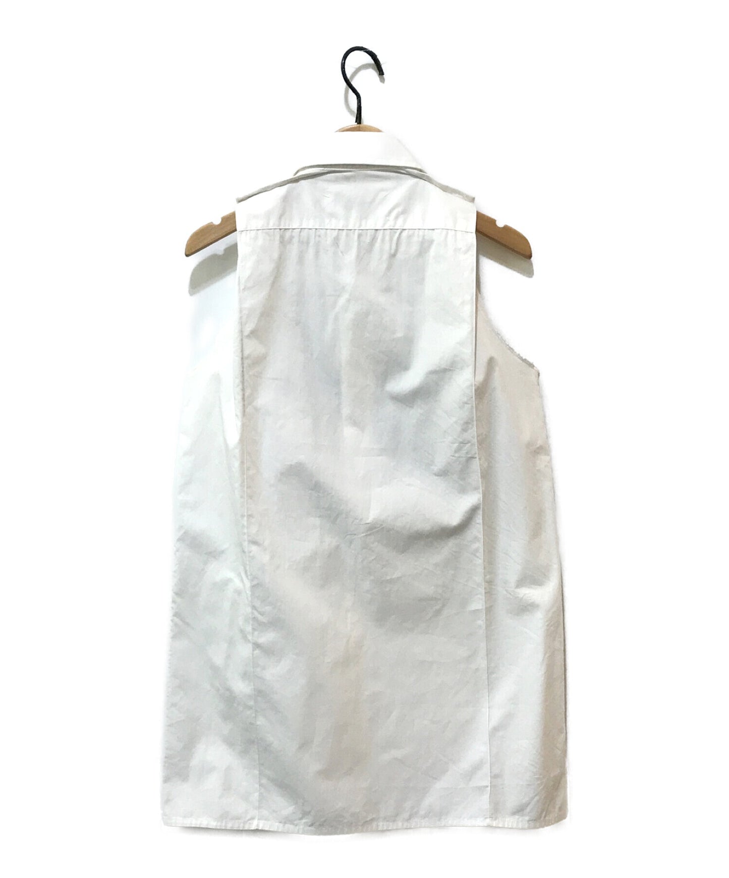 Maison Martin Margiela 98SS油漆塗料飛機無袖襯衫扁平服裝ORIZZONTI標籤