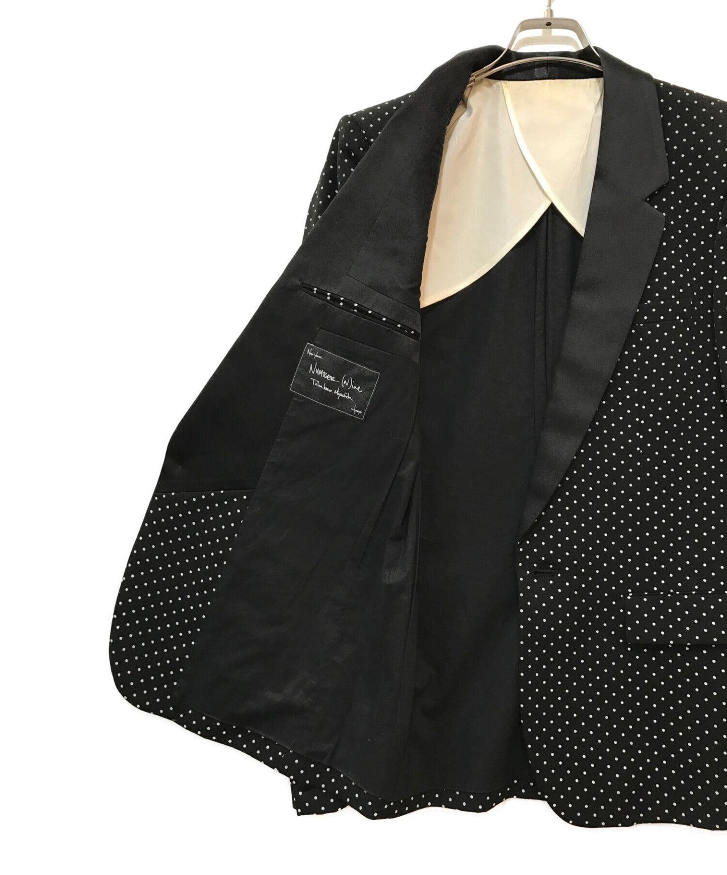 [Pre-owned] NUMBER (N)INE Dot Tuxedo Jacket