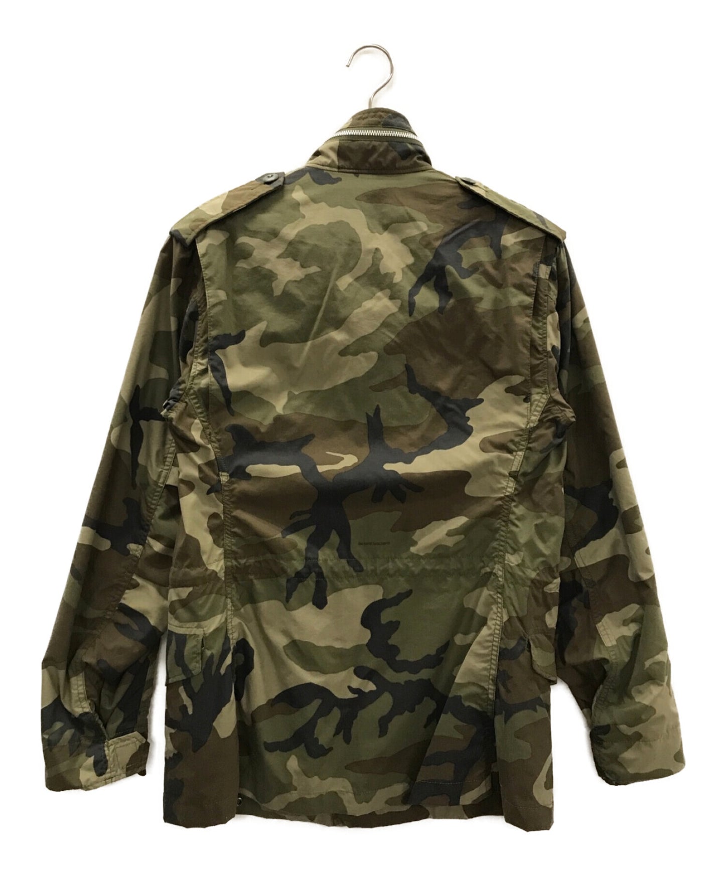 comme des garcons camo jacket