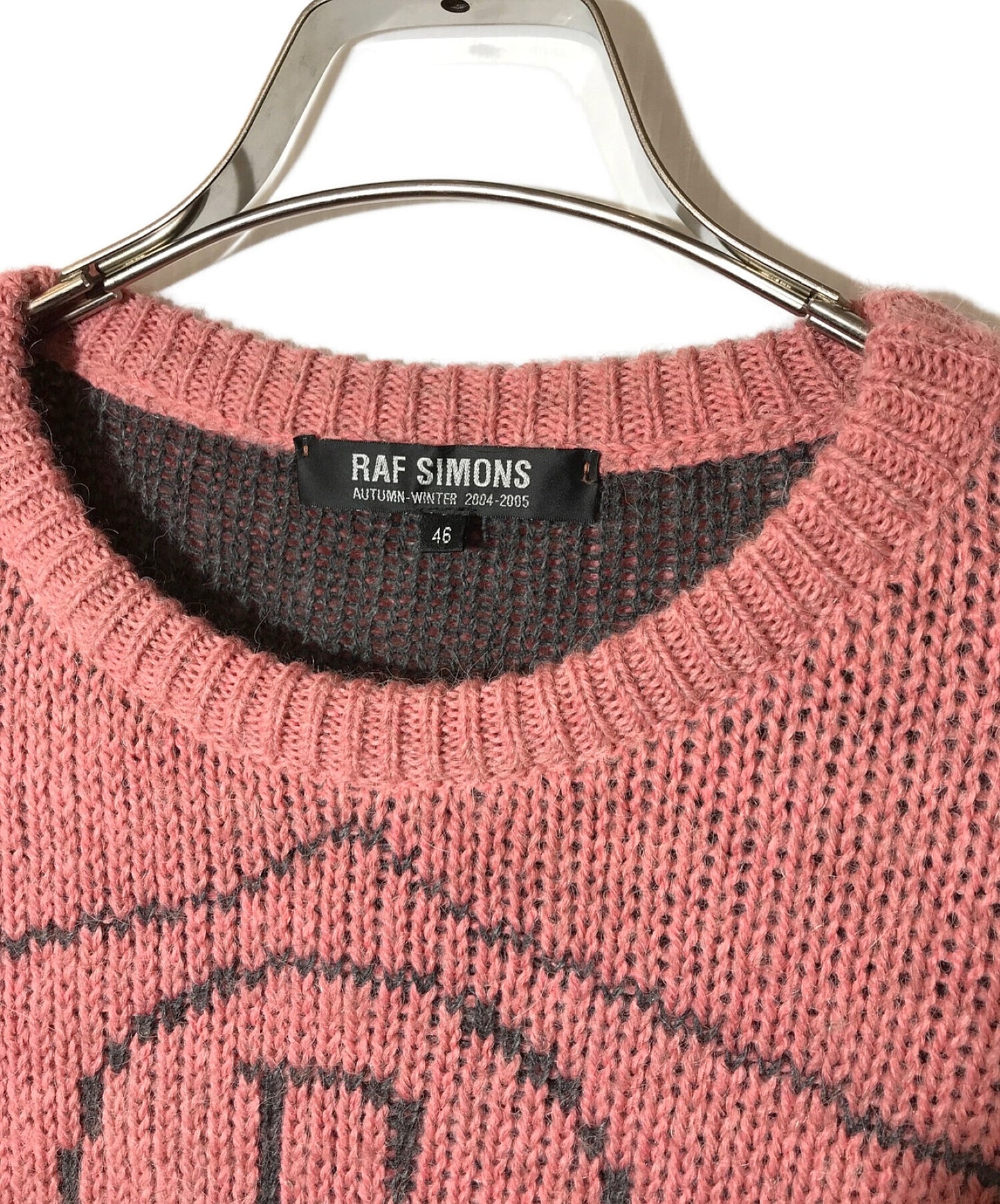 [Pre-owned] RAF SIMONS WAVE design oversized knit