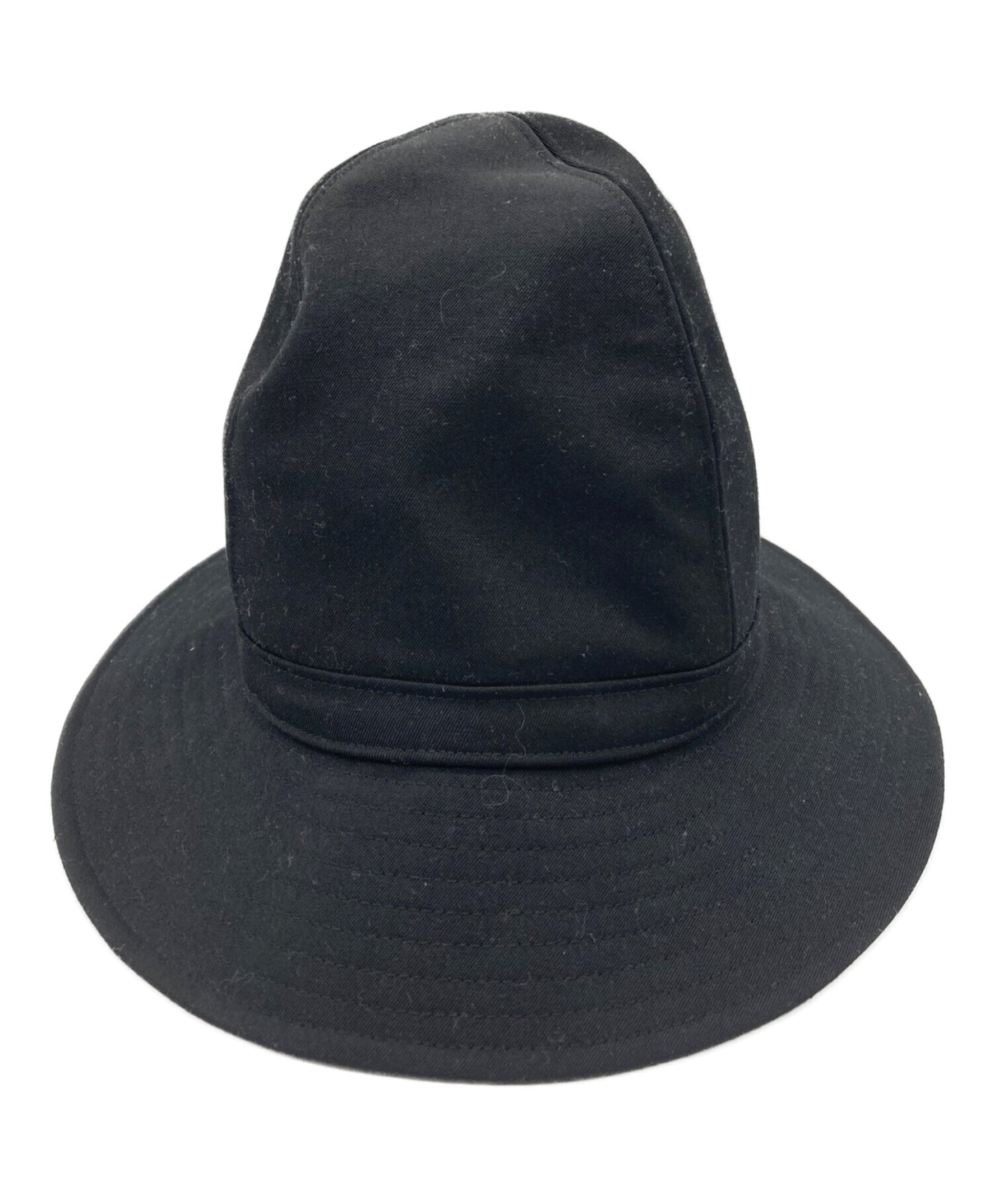 Yohji Yamamoto Pour Homme羊毛絨布Fedora Hat HK-H08-100