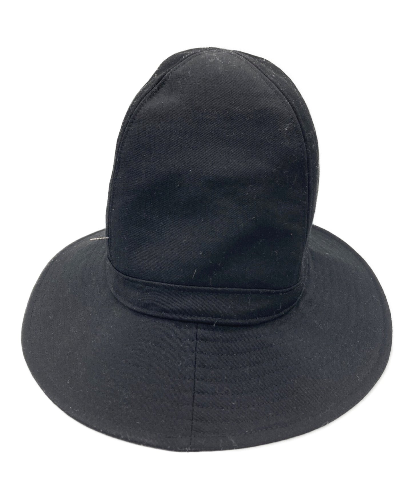 Yohji Yamamoto Pour Homme羊毛絨布Fedora Hat HK-H08-100