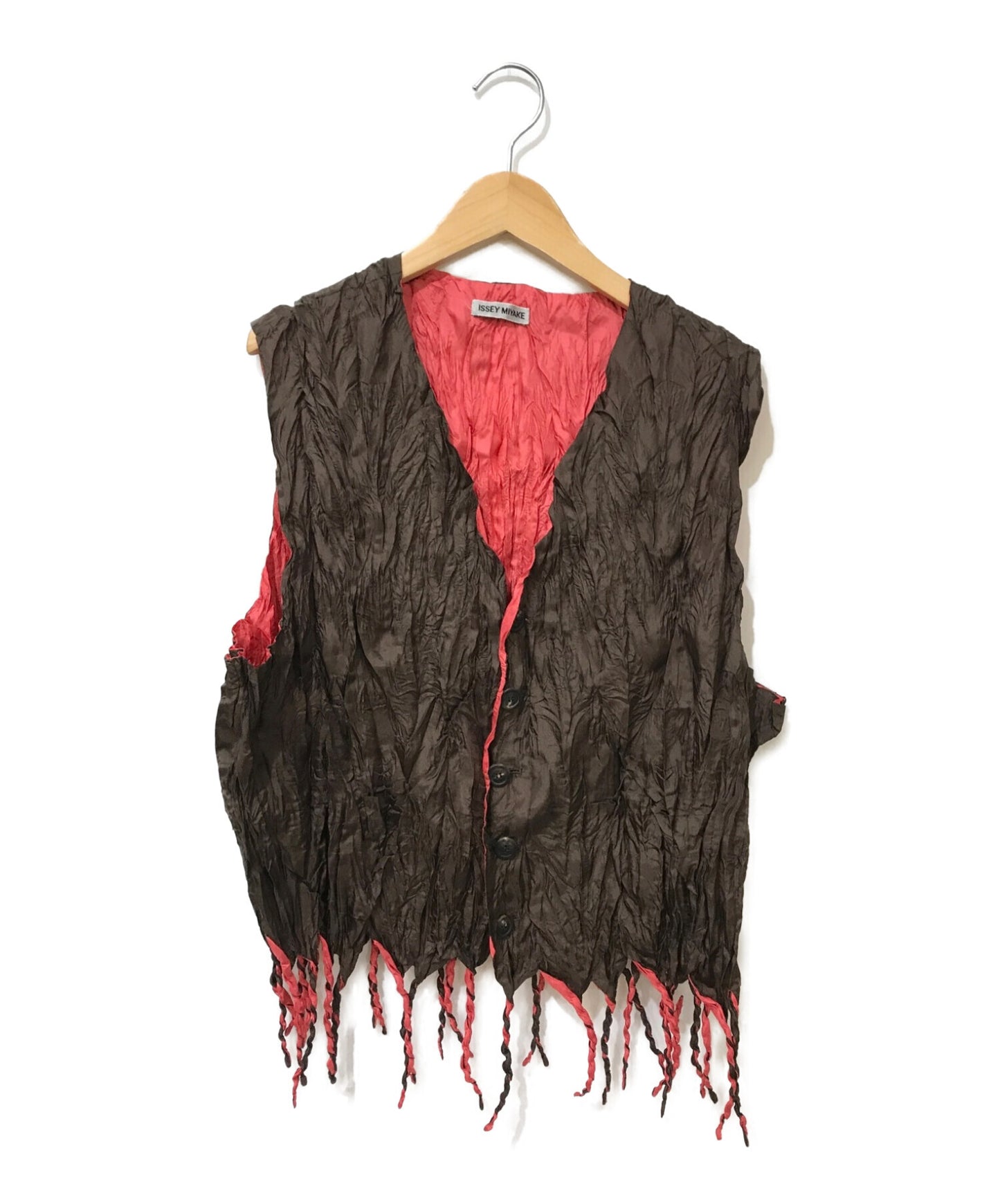 [Pre-owned] ISSEY MIYAKE Pleated Vest