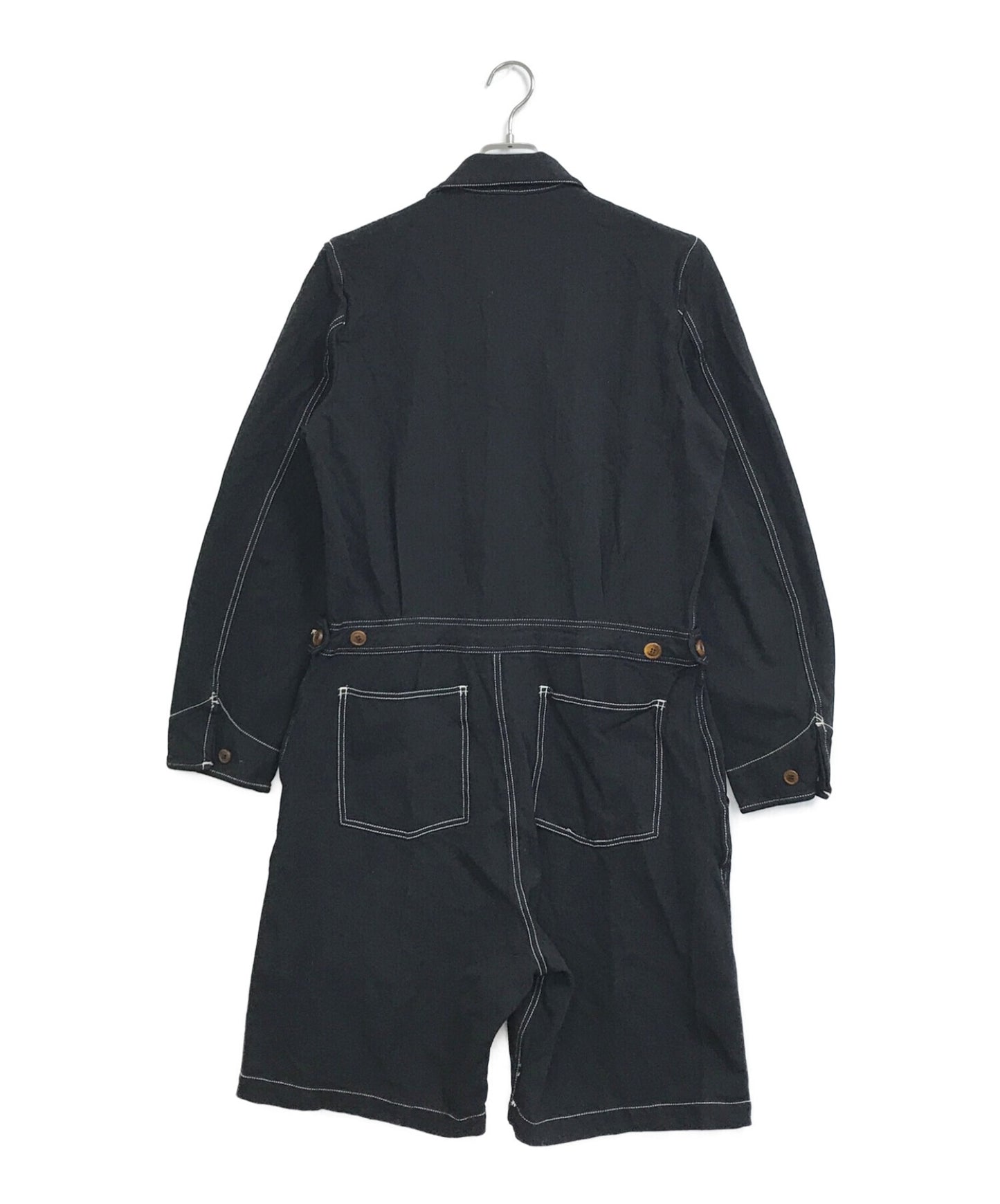 [Pre-owned] COMME des GARCONS Homme Plus Shrunken polyester gaber jumpsuit PC-U002