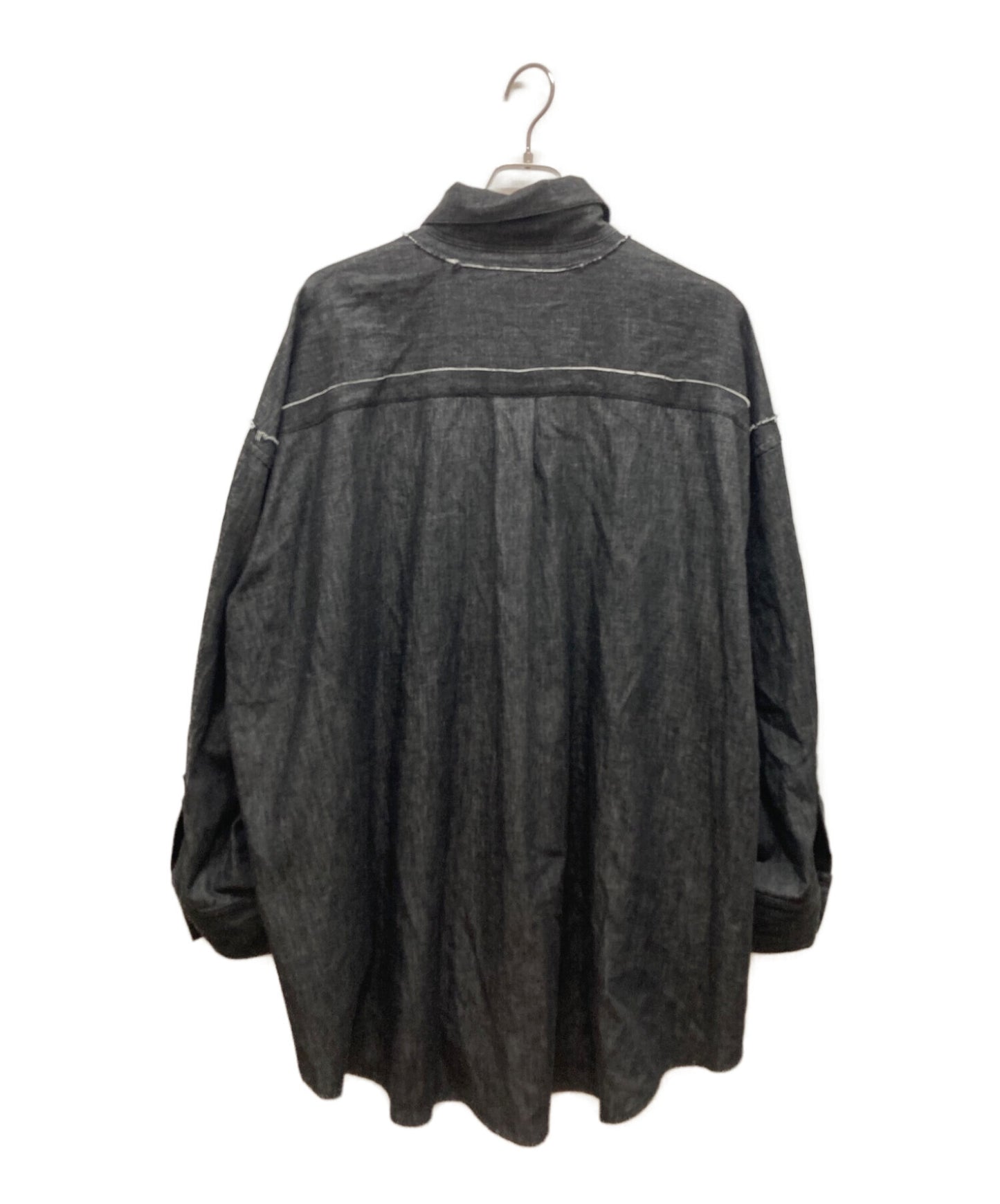 [Pre-owned] LIMI feu Cutting design denim shirt LR-B05-010