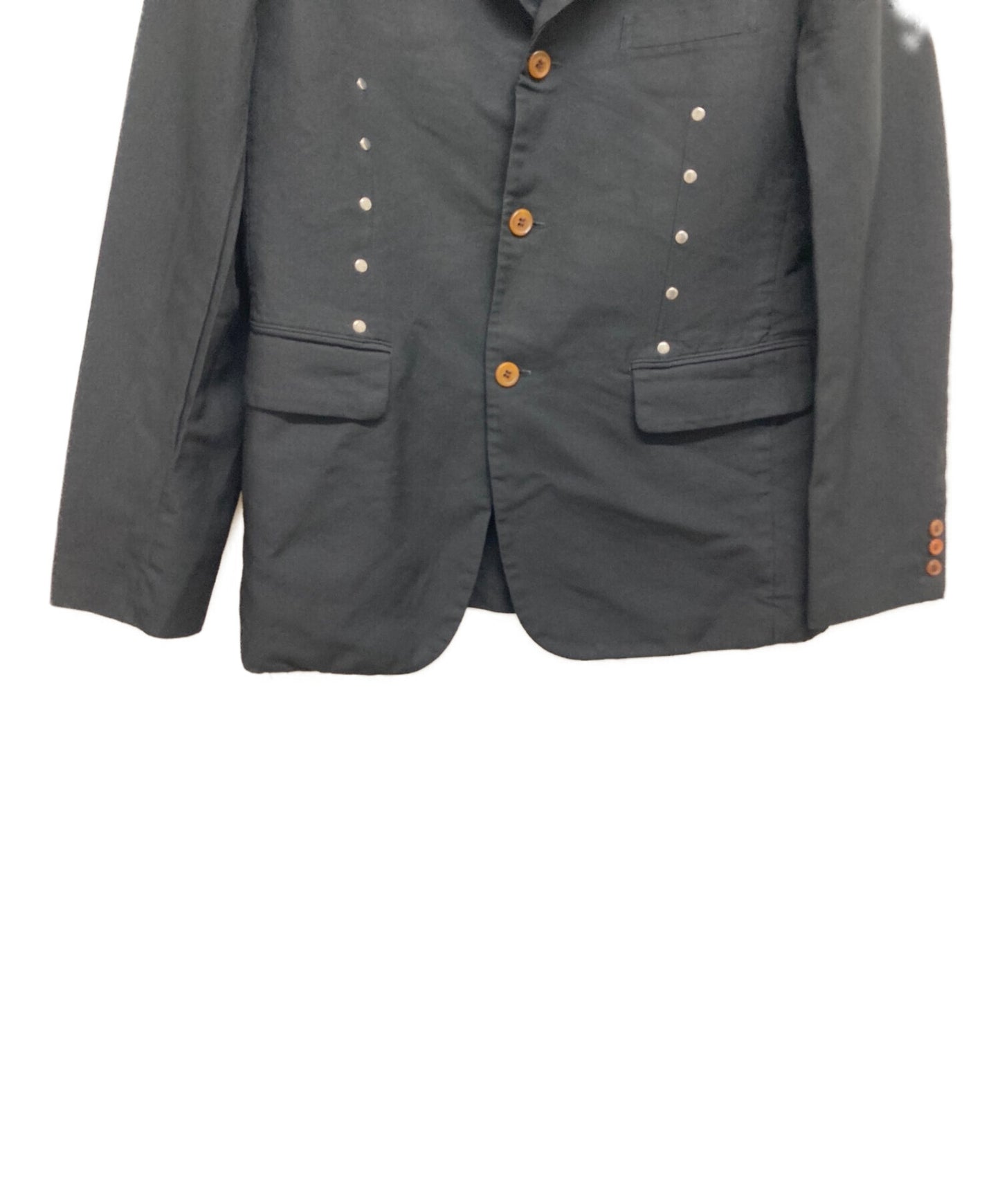 [Pre-owned] COMME des GARCONS HOMME PLUS Peace armor poly shrink-wrap caulked studded jacket PR-J062