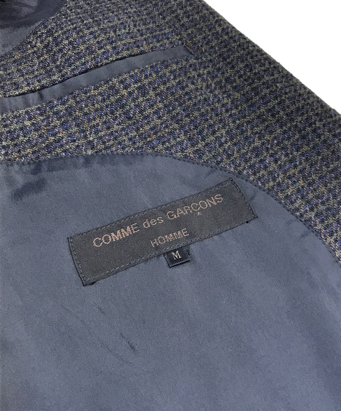 [Pre-owned] COMME des GARCONS HOMME tweed jacket HJ-05037M