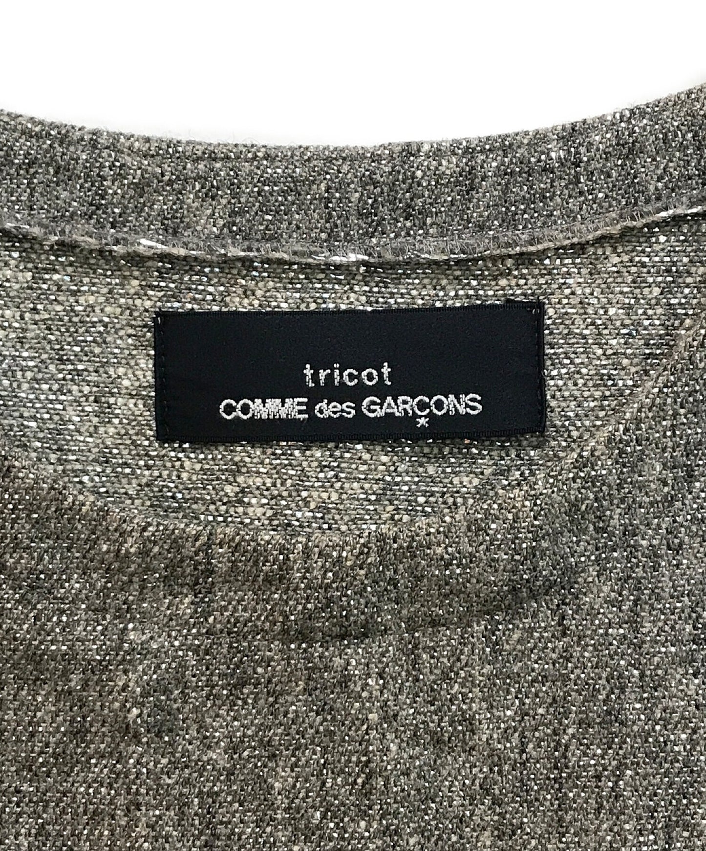 TRICOT Comme des Garcons ชุดแขนกุด AD1995