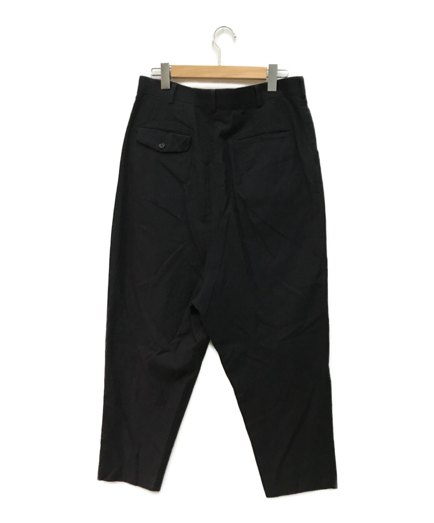 [Pre-owned] COMME des GARCONS HOMME Cotton Wool Surge Product Finish 2-Tuck Pants HD-P008