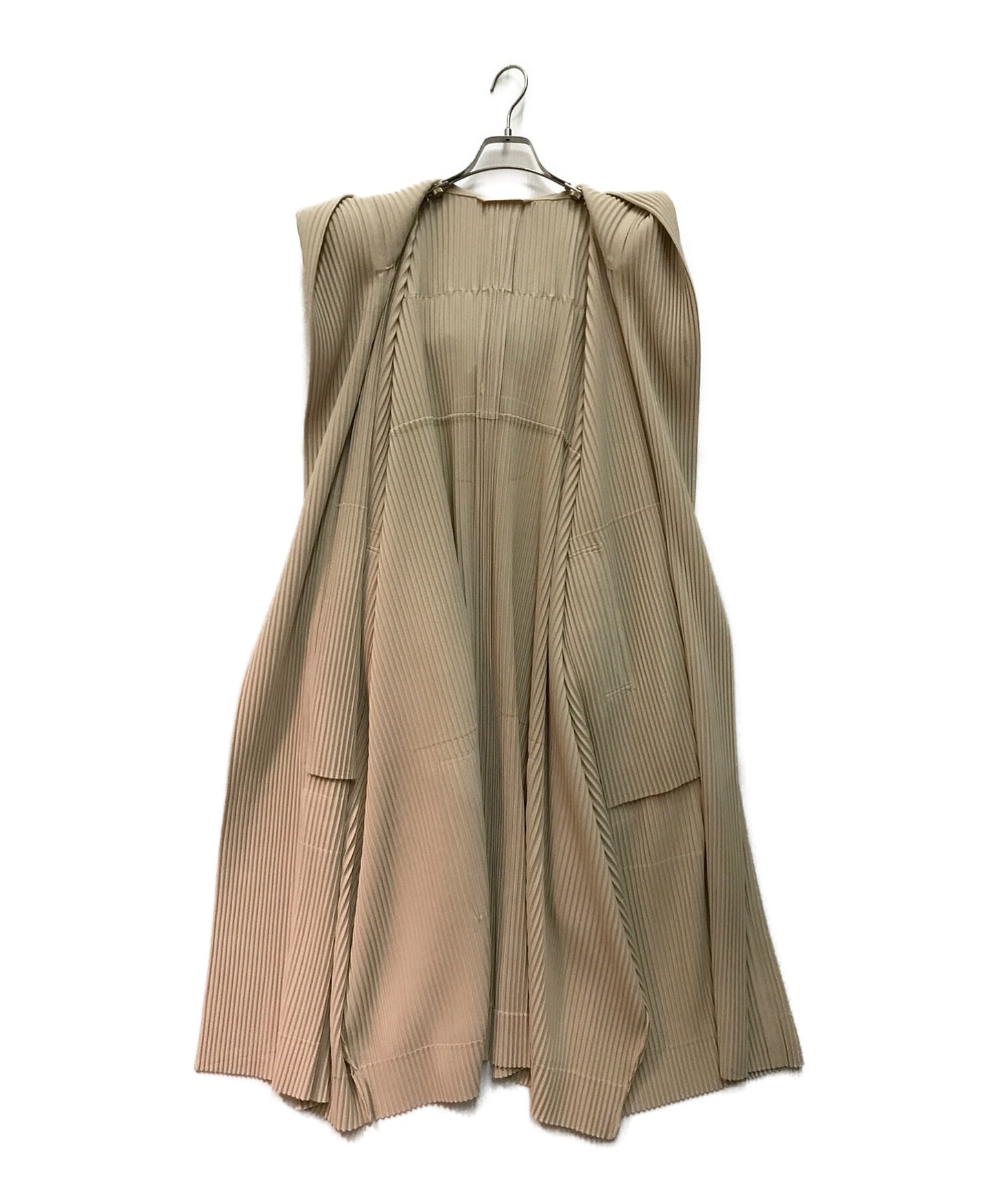 [Pre-owned] HOMME PLISSE ISSEY MIYAKE pleated gown coat HP13-JA120-40