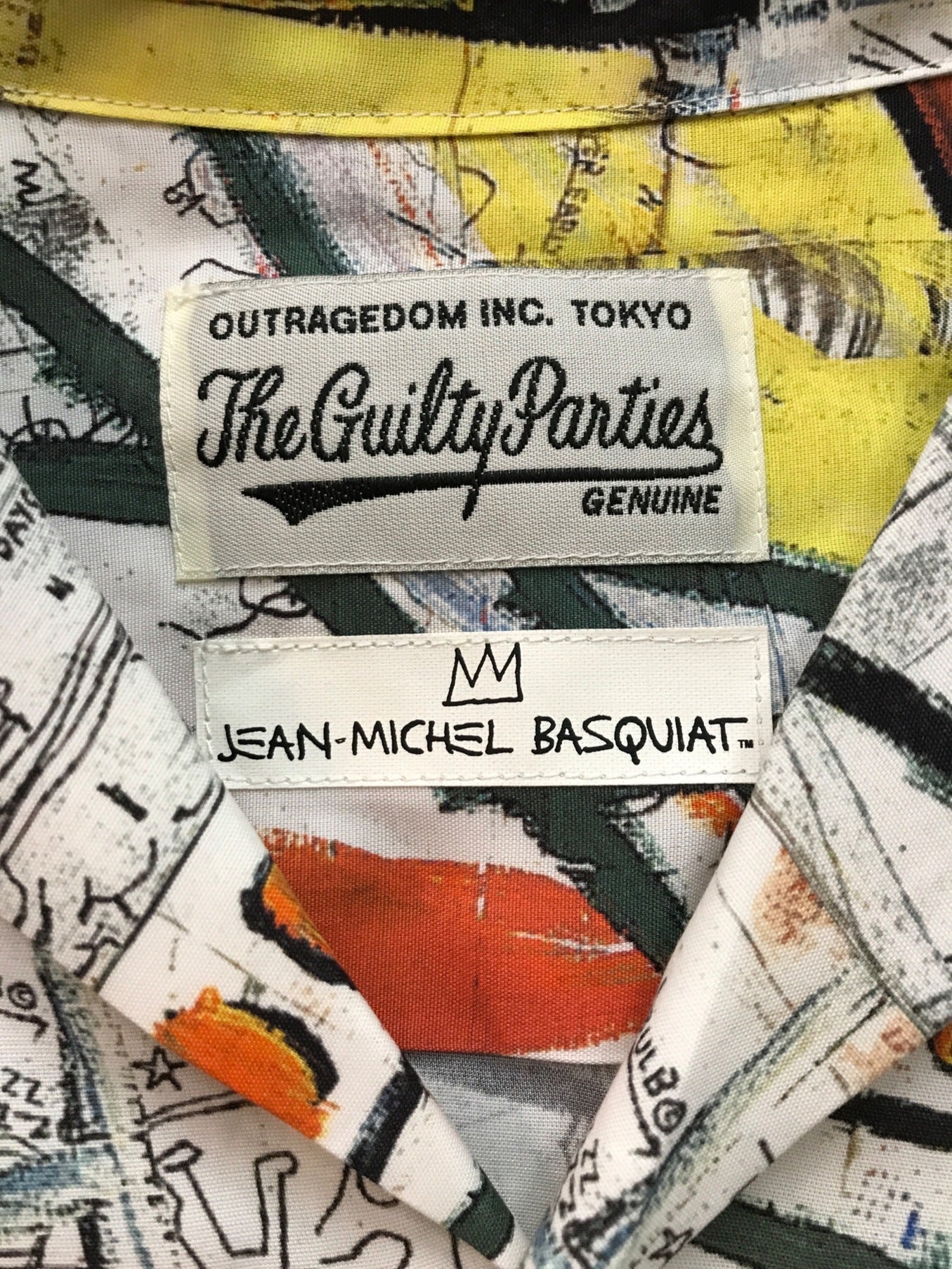 Wacko Maria Aloha 셔츠 Jean-Michel Basquiat