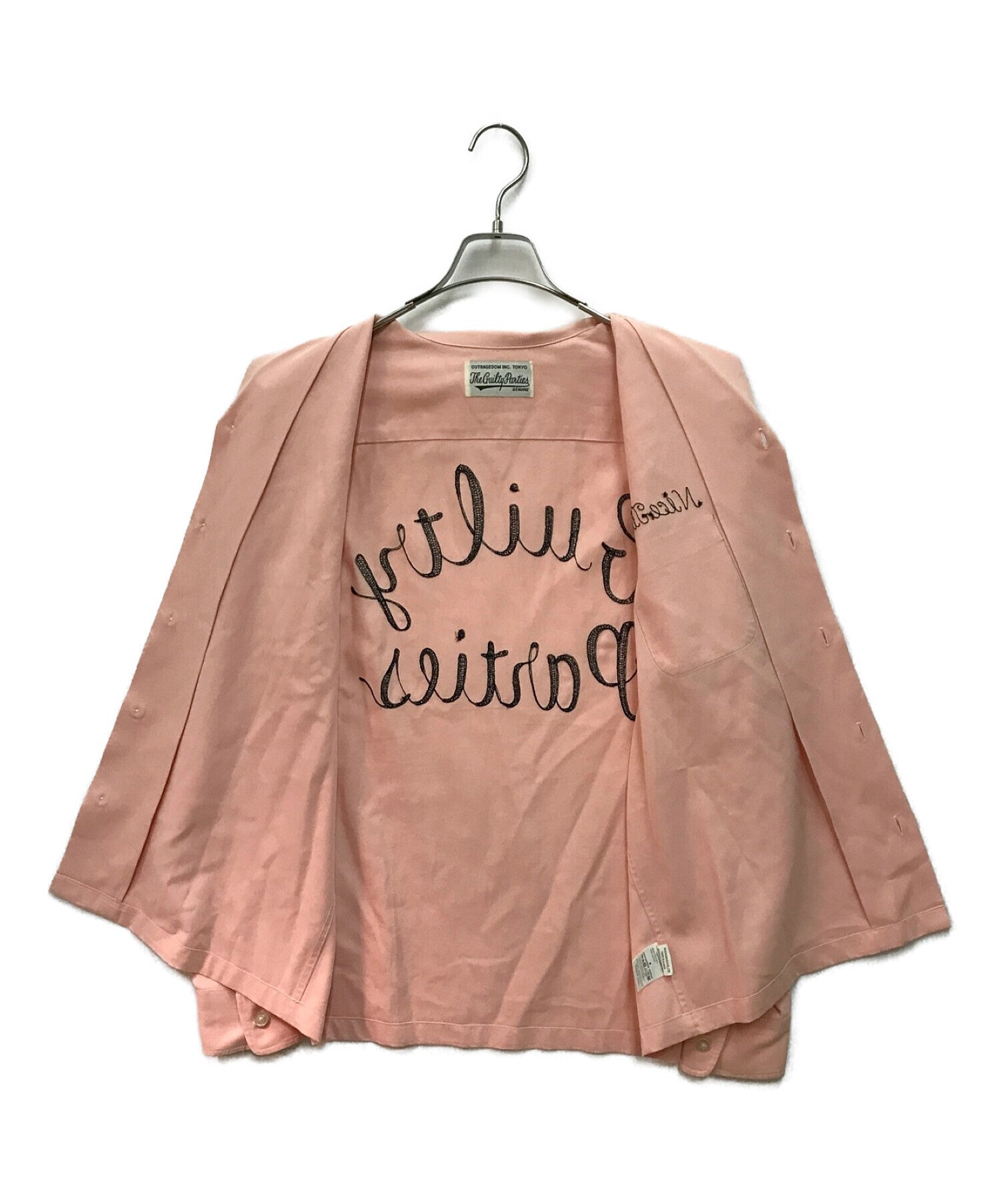 Pre-owned] WACKO MARIA 50'S SHIRT L/S long sleeve shirt open