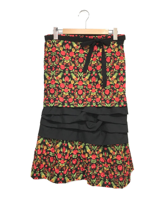 [Pre-owned] tricot COMME des GARCONS wraparound skirt TE-S207