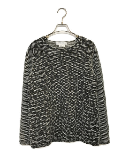 [Pre-owned] COMME des GARCONS COMME des GARCONS Leopard Pattern Knitwear RF-N002