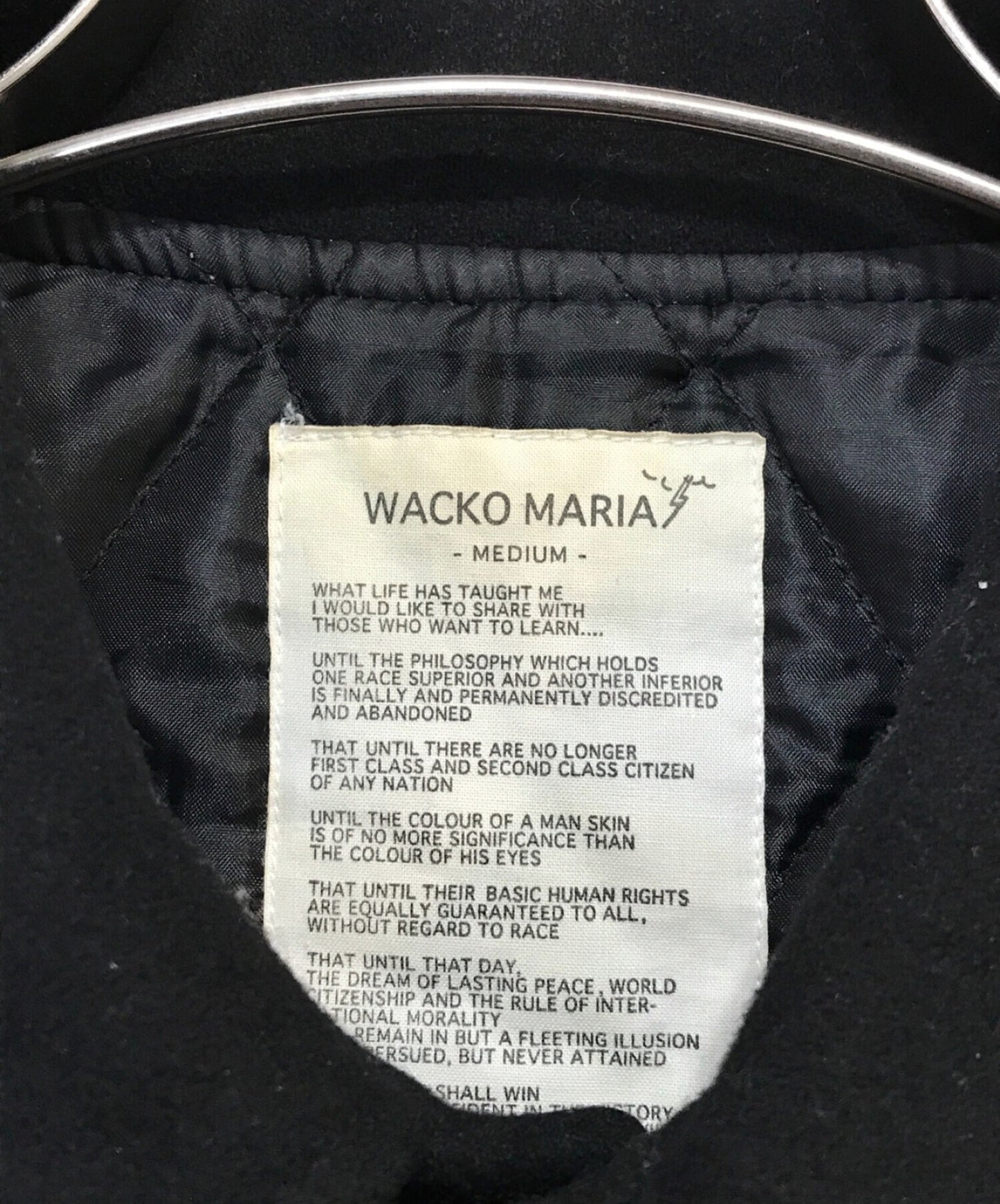 wacko玛丽亚羊毛混合夹克