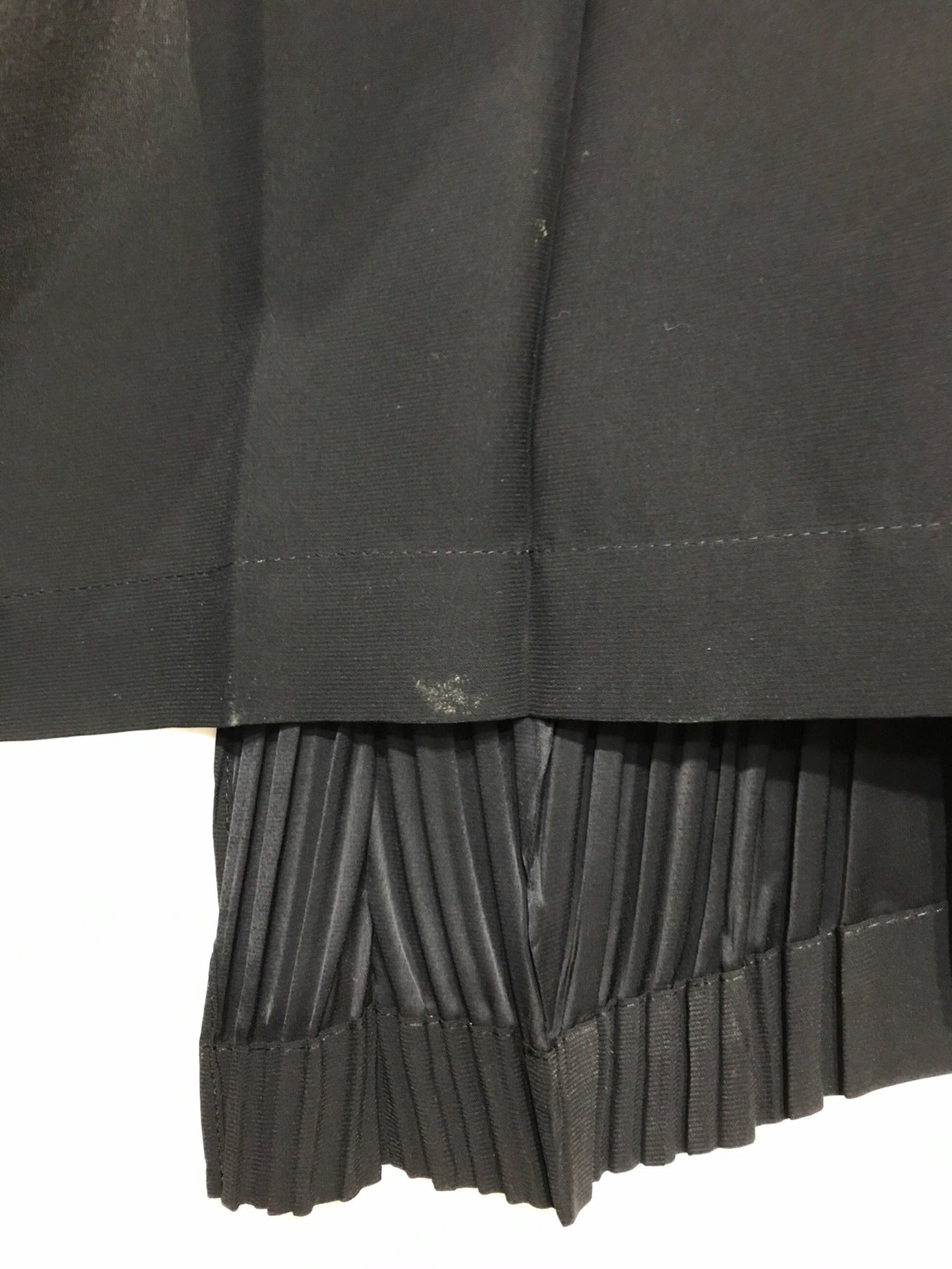 Issey Miyake Fete Pleated 선장 긴 드레스 if92fh206