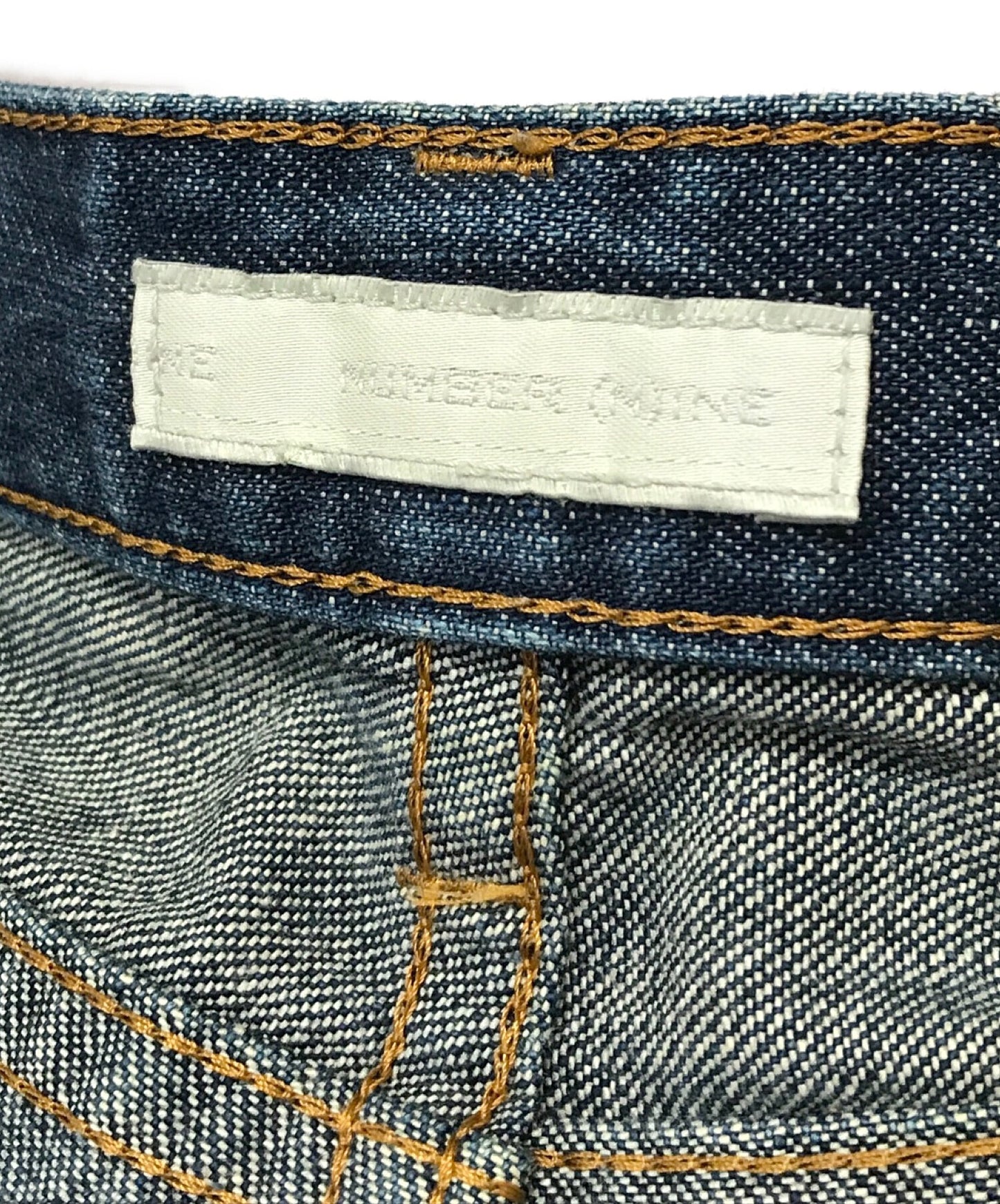[Pre-owned] NUMBER (N)INE patch denim pants