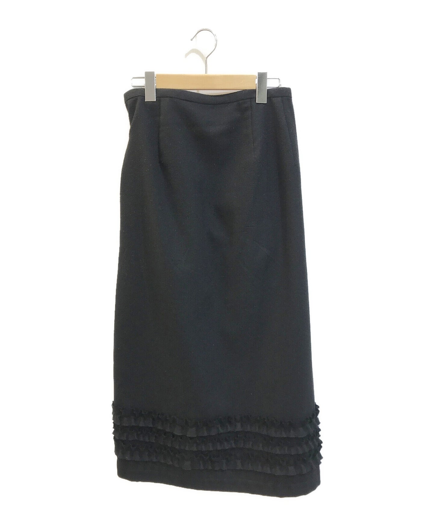 Tricot Comme des Garcons [旧]褶皱设计羊毛裙裙TS-07010S