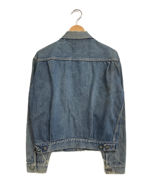 [Pre-owned] LEVI'S 507XX 2nd Denim Jacket BIG E, Equal V double-sided, button back 17