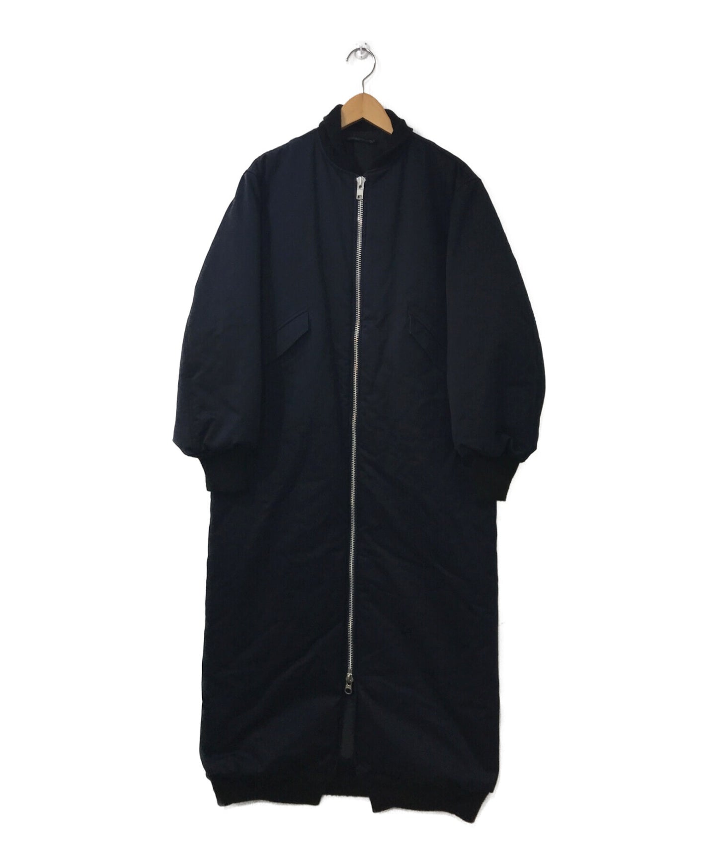 Yohji Yamamoto Femme 02Aw Oversize Flight Jacket Jacket Bomber Coat FM-D06-004