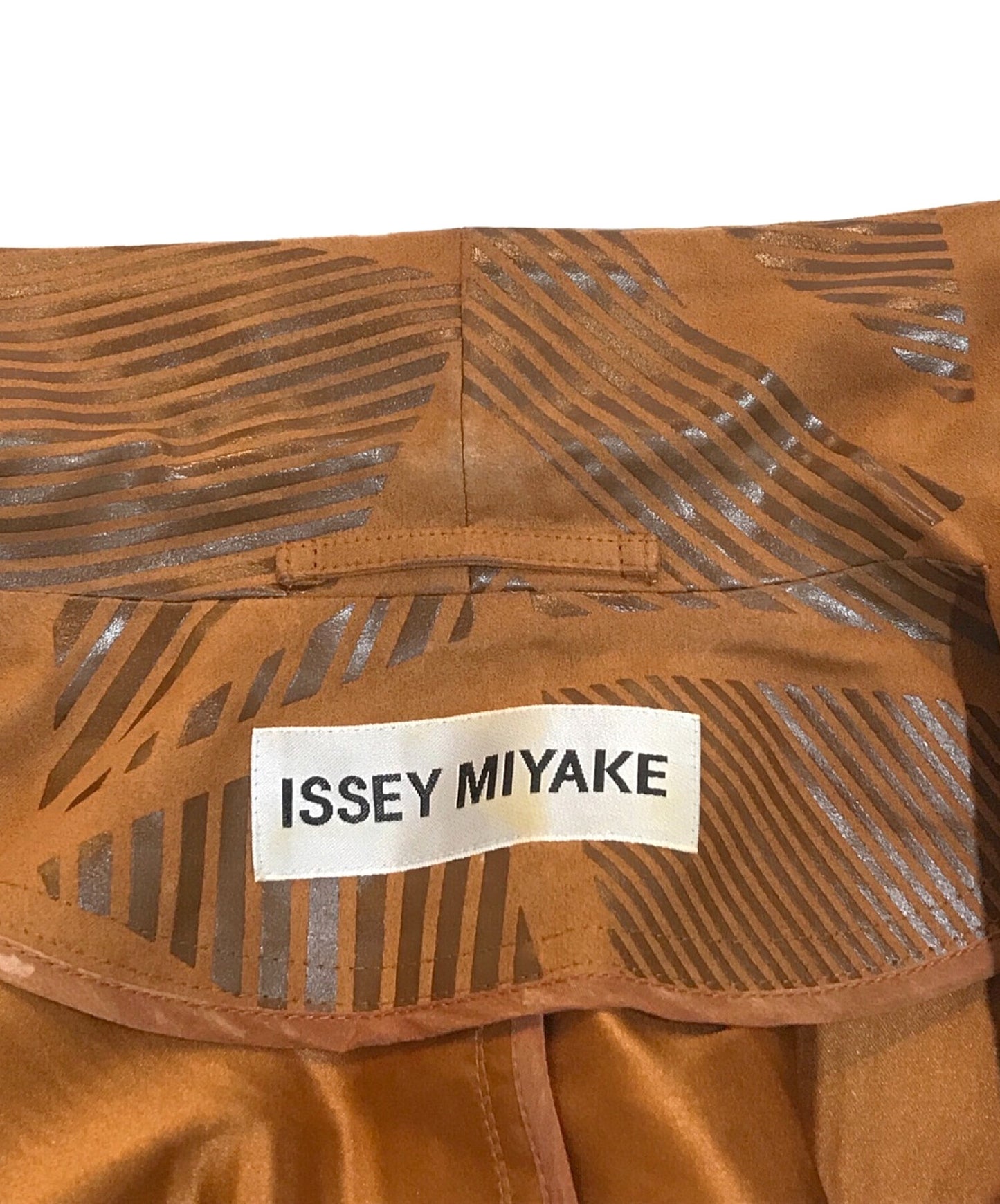 [Pre-owned] ISSEY MIYAKE Geometric Pattern Jacket IM44FC506