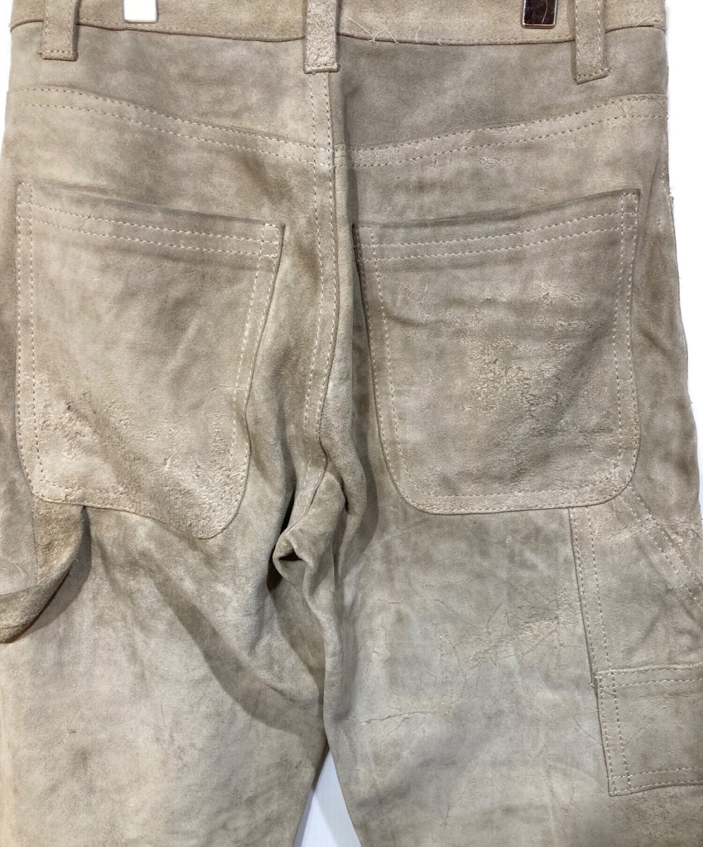 [Pre-owned] JUNYA WATANABE COMME des GARCONS suede leather pants YK-P035