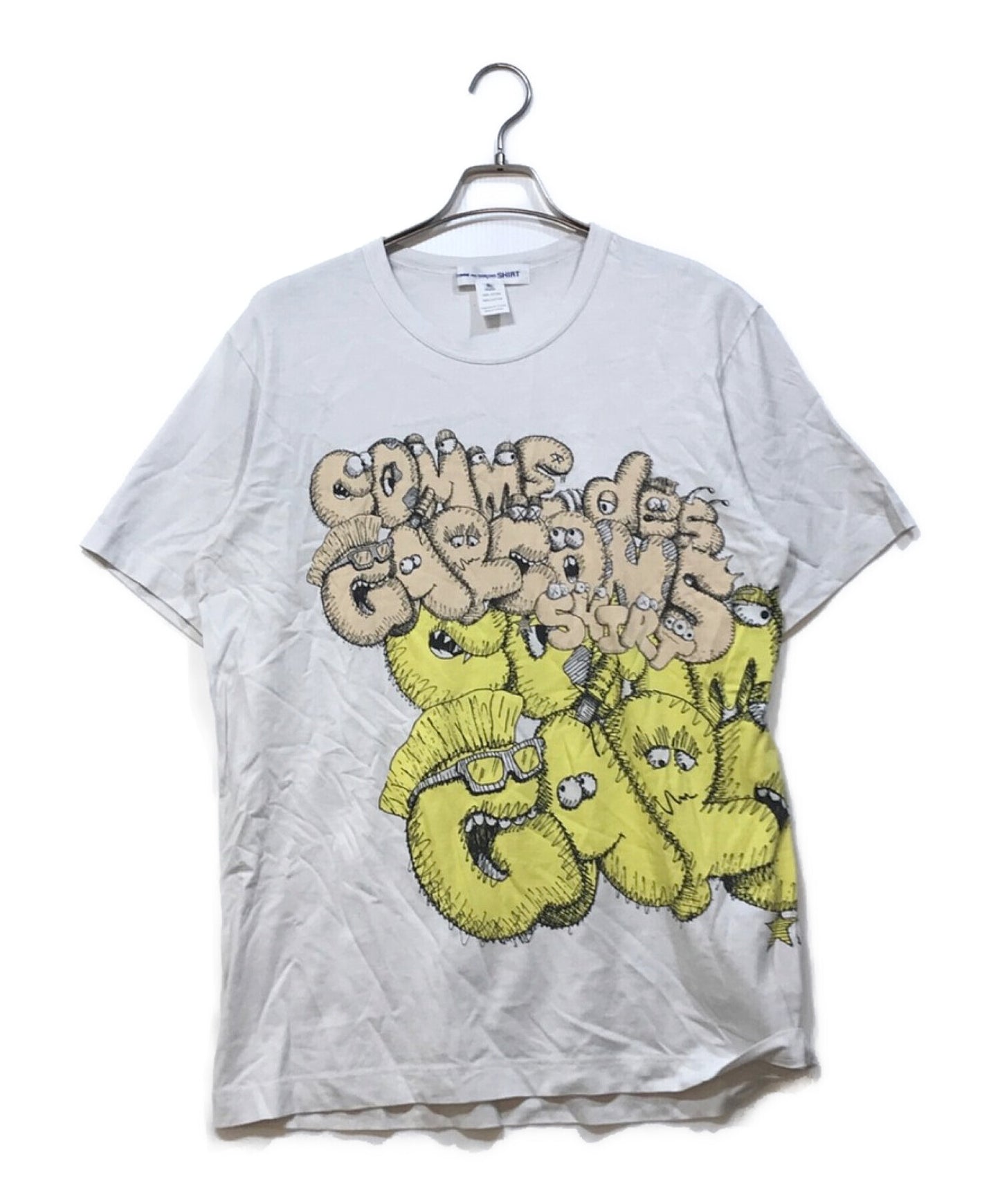 COMME DES GARCONS衬衫×KAWS印刷T恤FH-T005