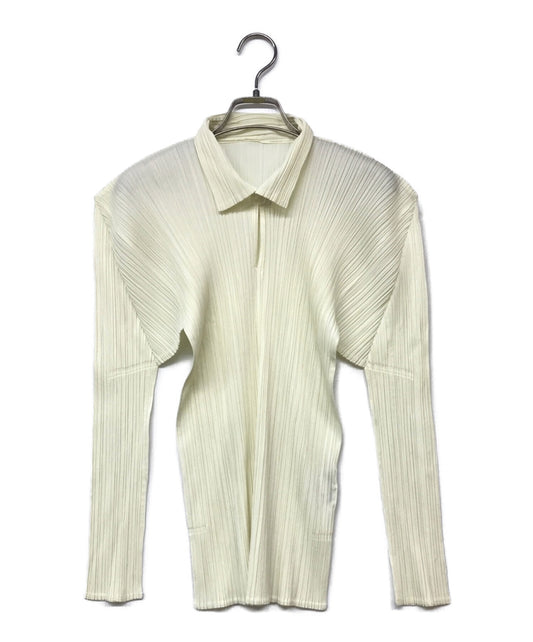 [Pre-owned] ISSEY MIYAKE pleated blouse IM31-PK606