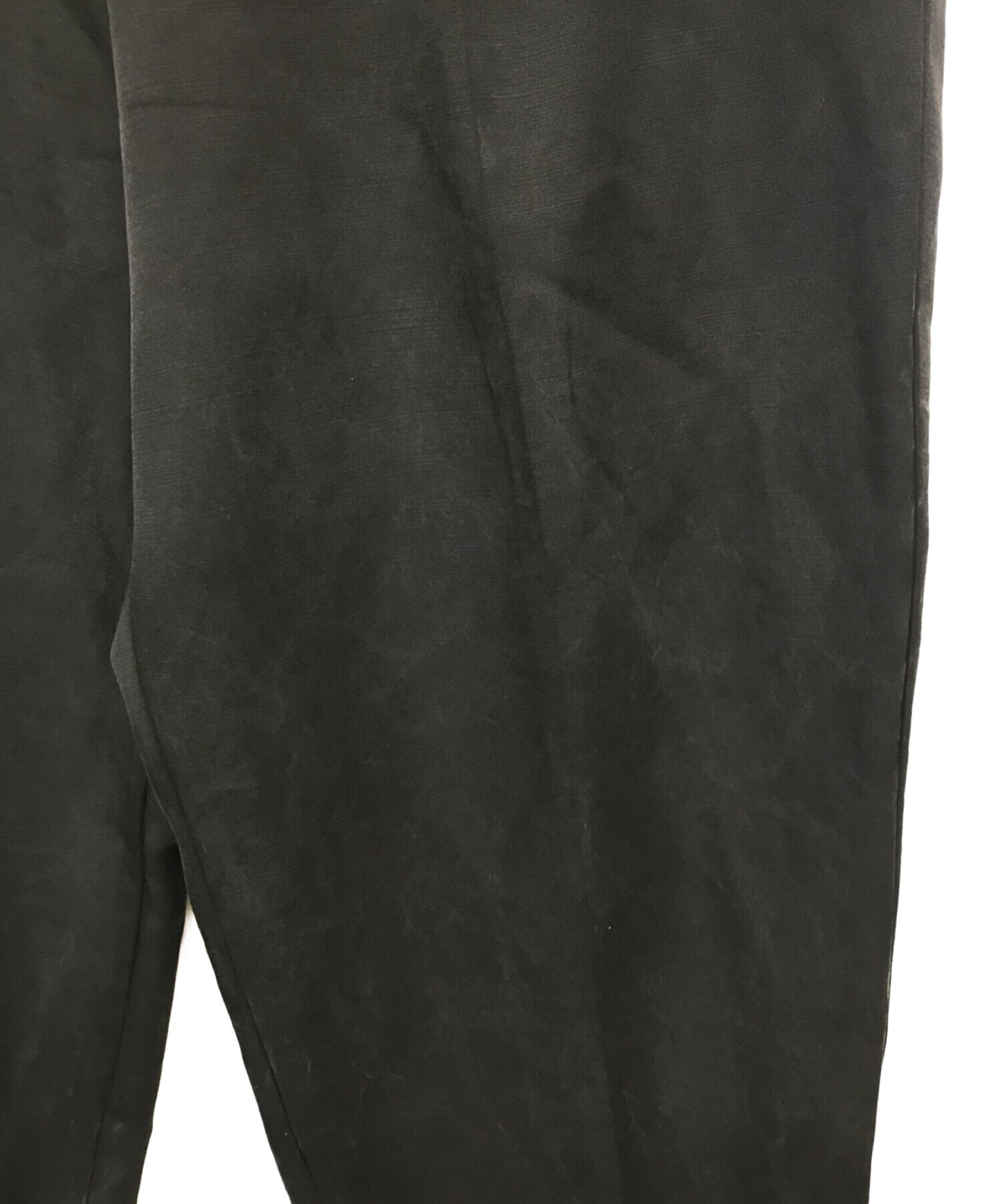 [Pre-owned] YOHJI YAMAMOTO COSTUME D`HOMME Silk satin tuck pants