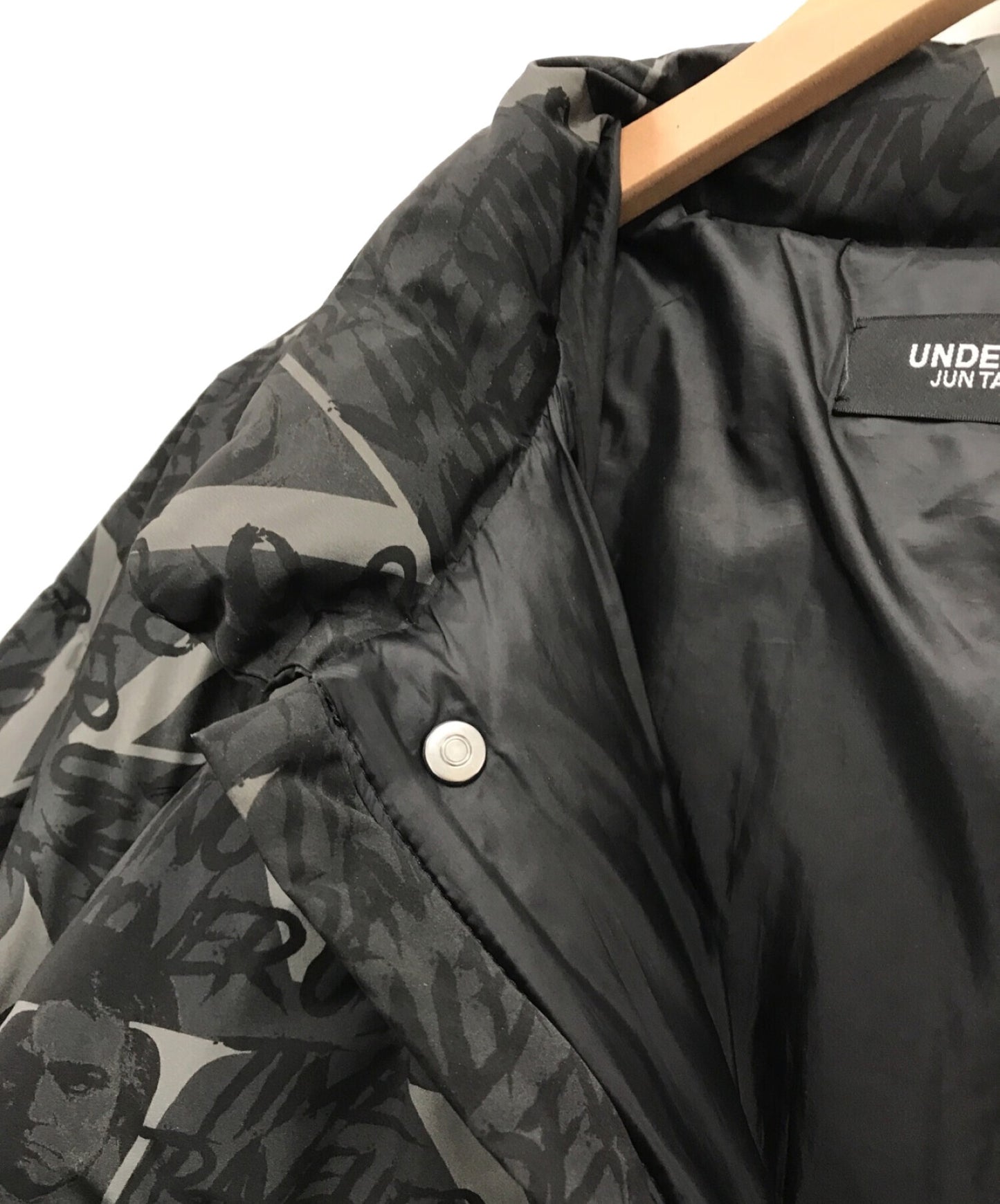 [Pre-owned] UNDERCOVER Valentino Edition Down Logo Pattern Jacket UCX4202-2