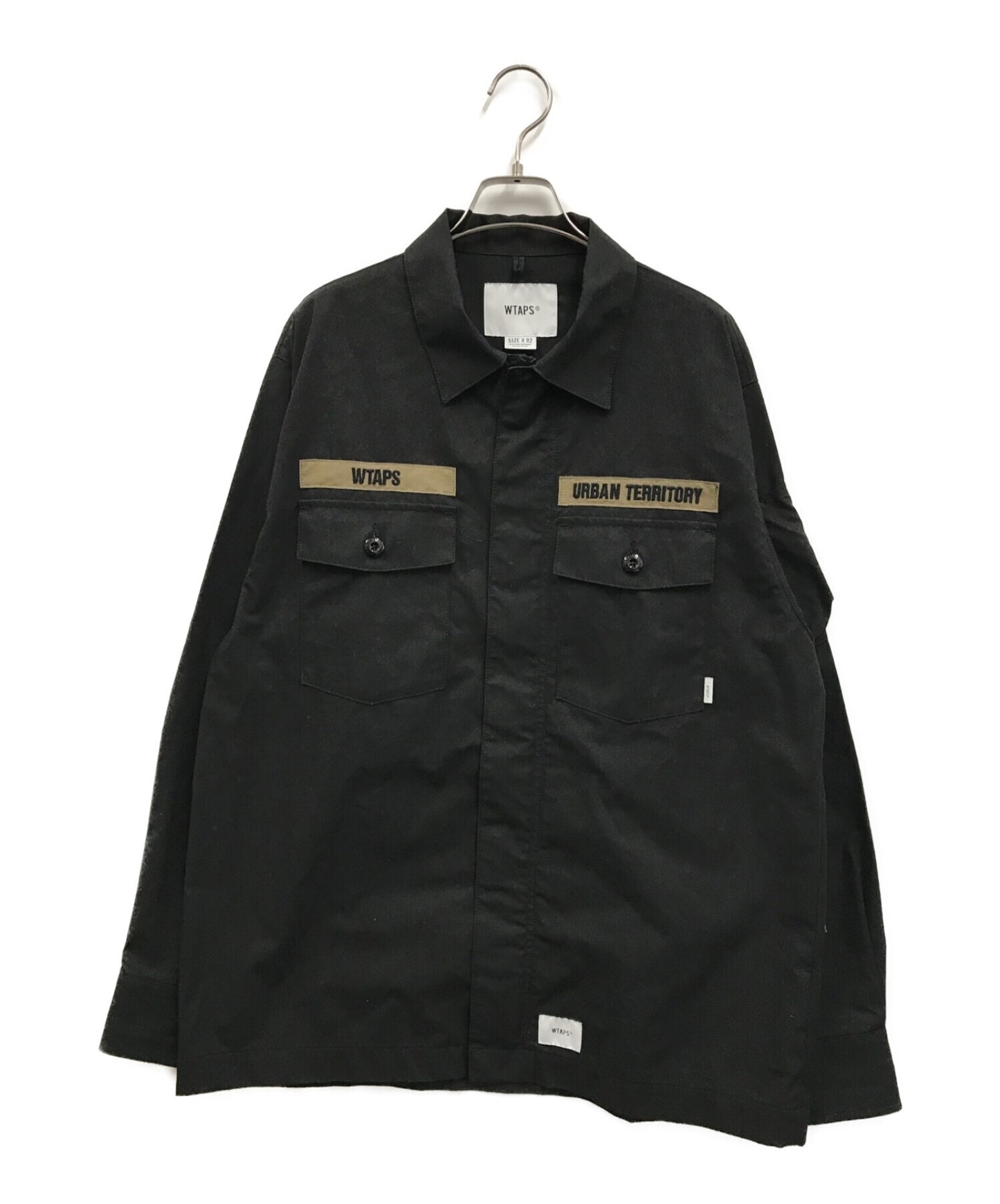 Pre-owned] WTAPS 21SS FLYERS LS COTTON WEATHER 211BRDT-SHM03